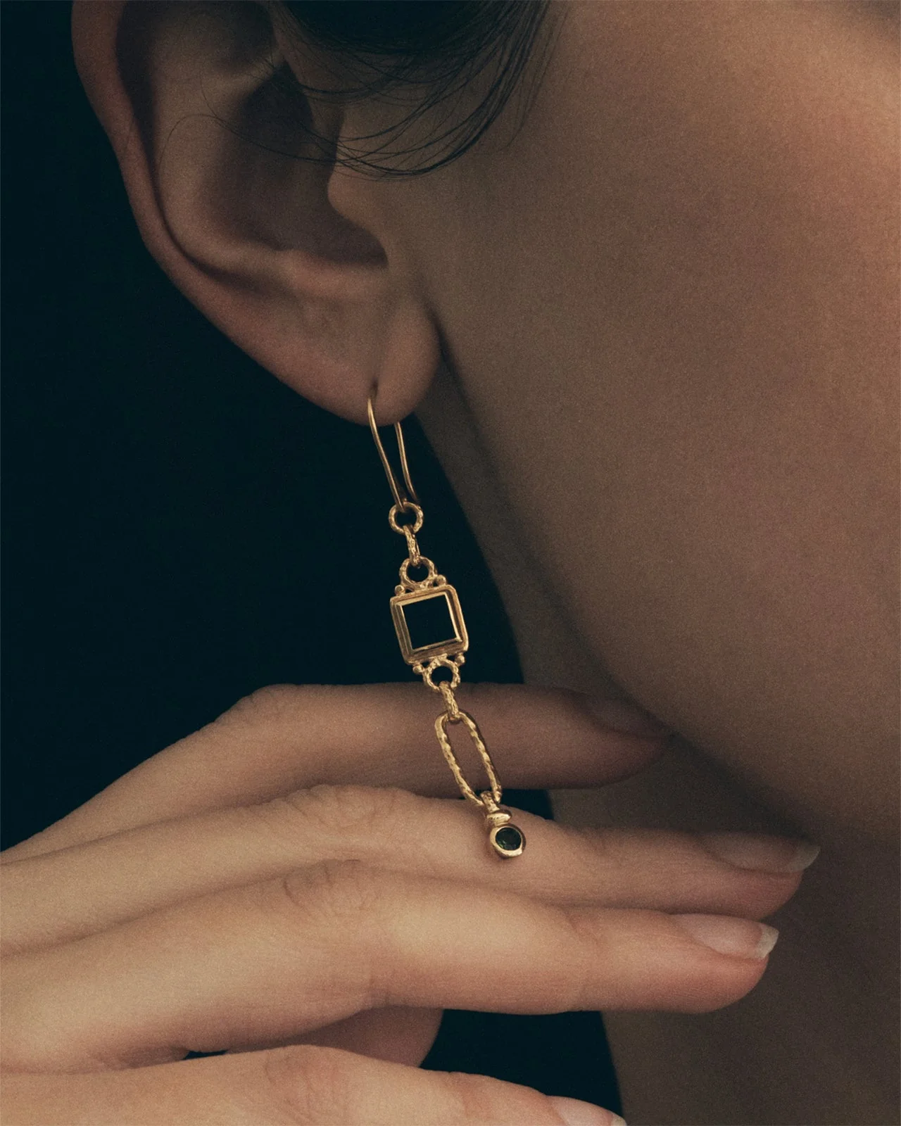Adara Earrings Gold Vermeil - Image 3
