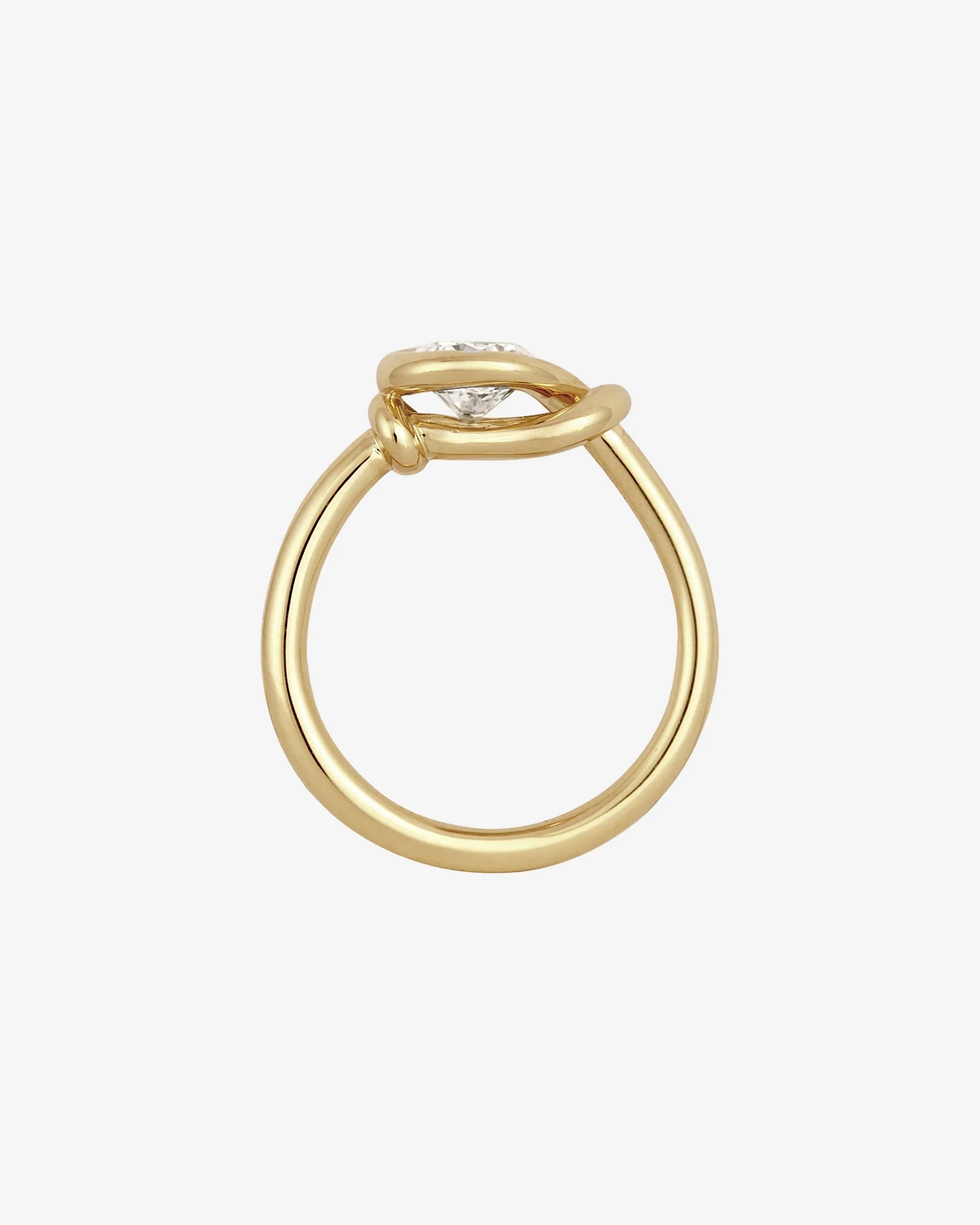 Ahava Ring Diamond Solid Gold - Image 5