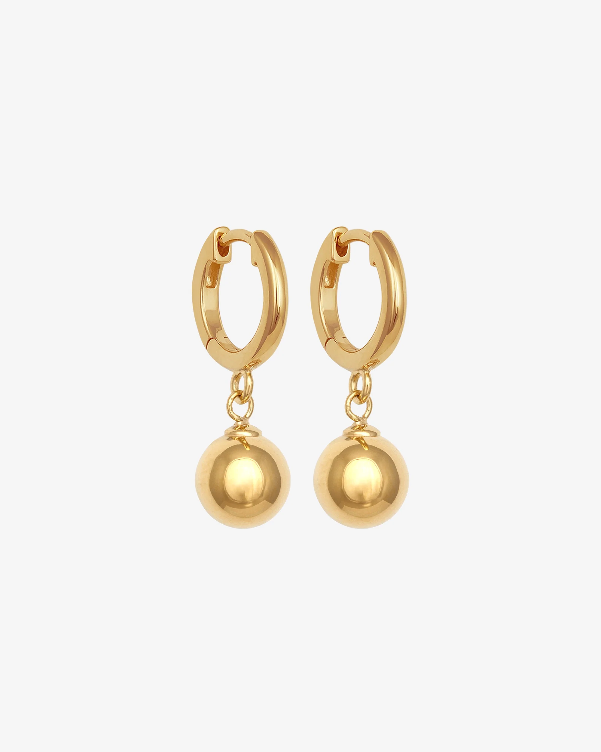 Alba Huggies Large Gold Vermeil