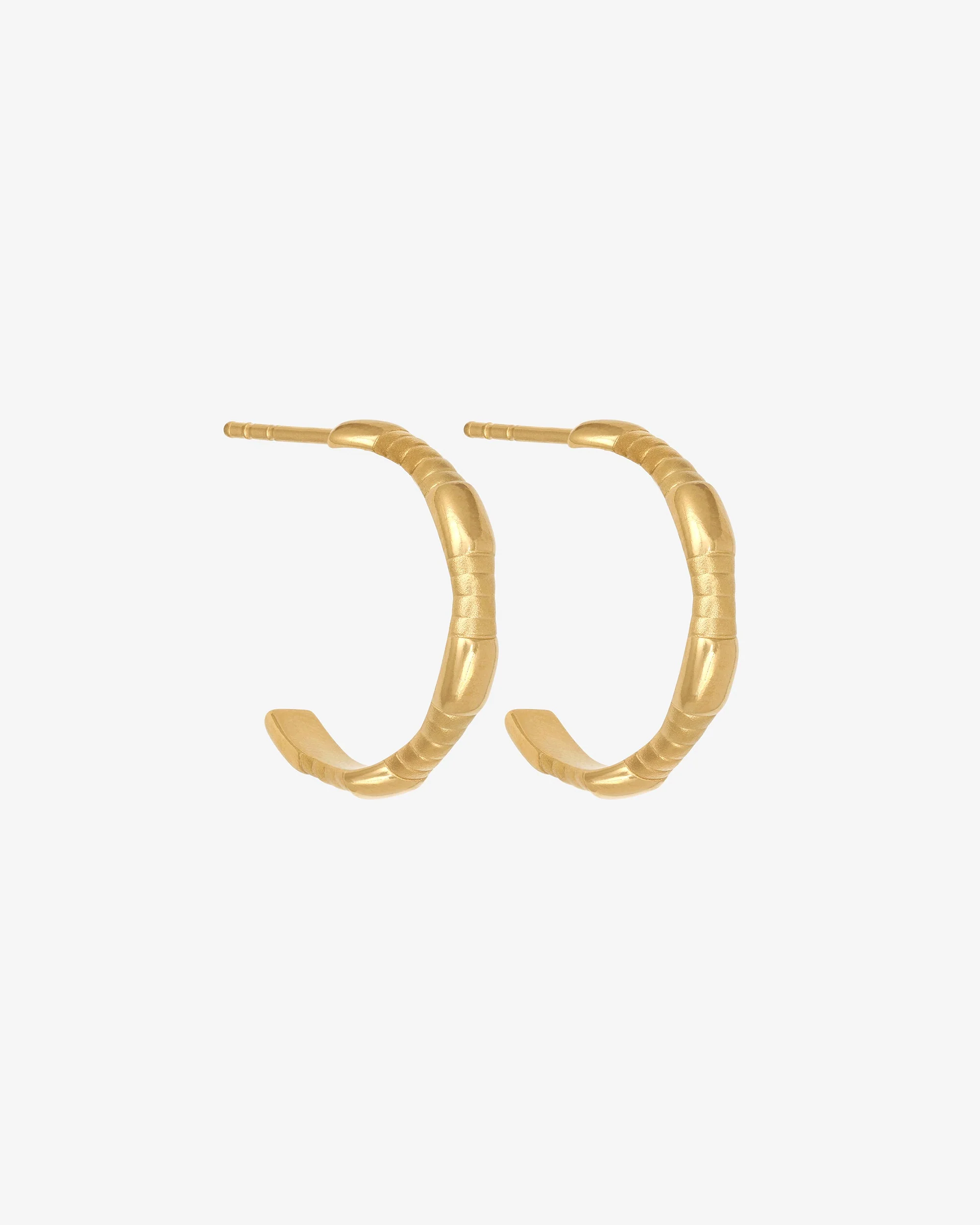 Amari Hoops Gold Vermeil