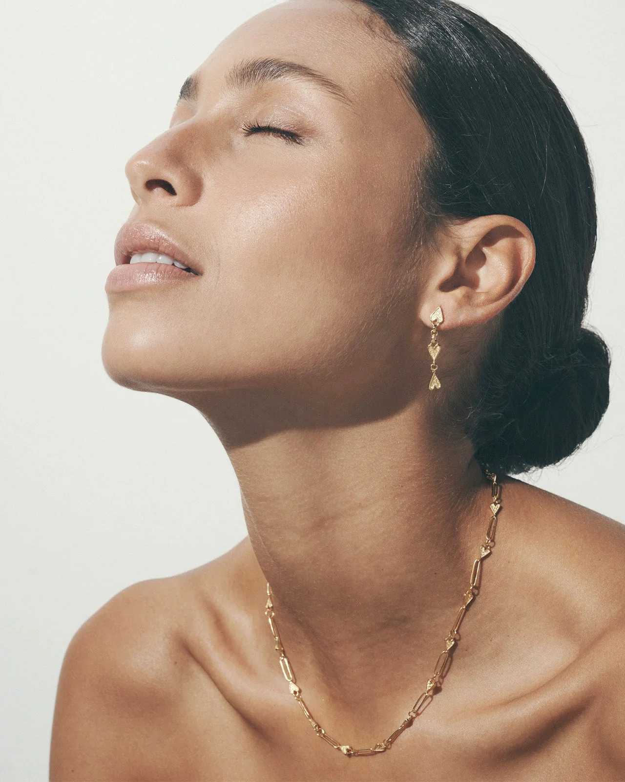 Amore Earrings Gold Vermeil - Image 3