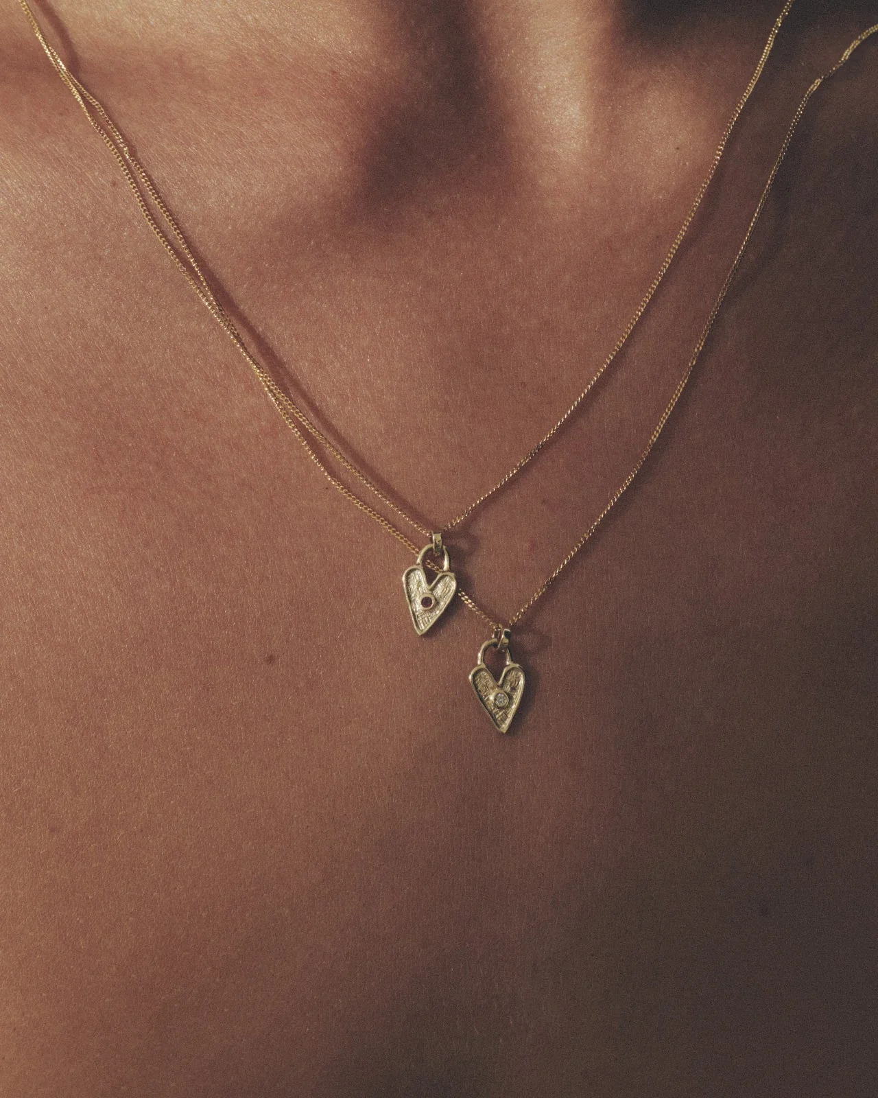 Amore Necklace Ruby Solid Gold - Image 5