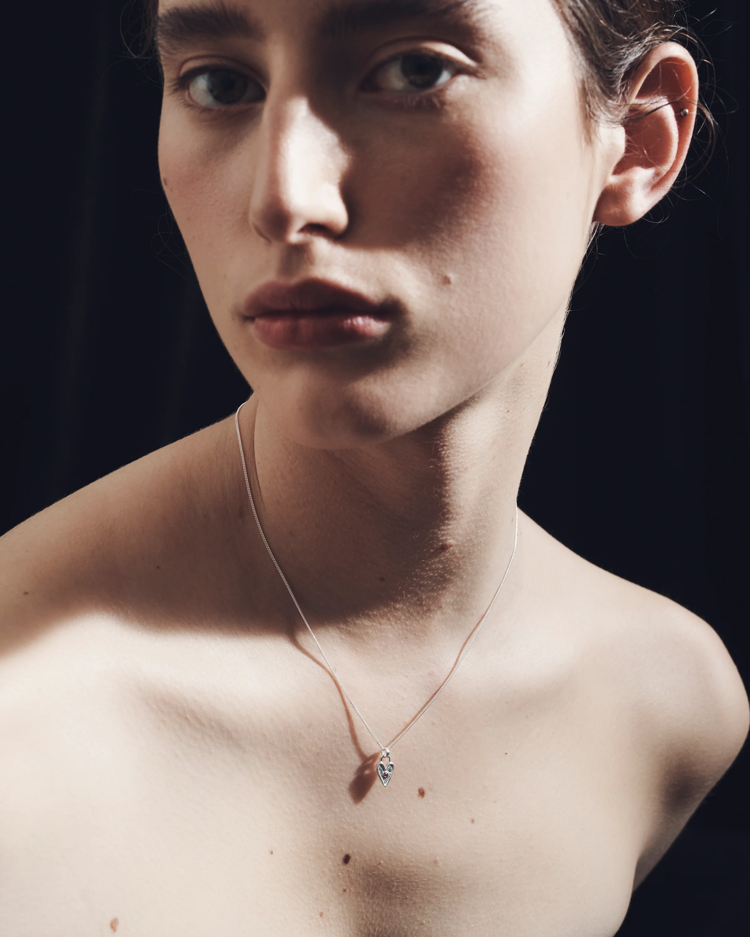 Amore Necklace Silver - Image 3