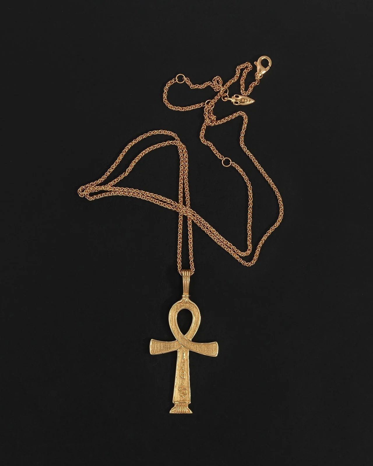 Cairo Necklace Large Gold Vermeil - Image 4