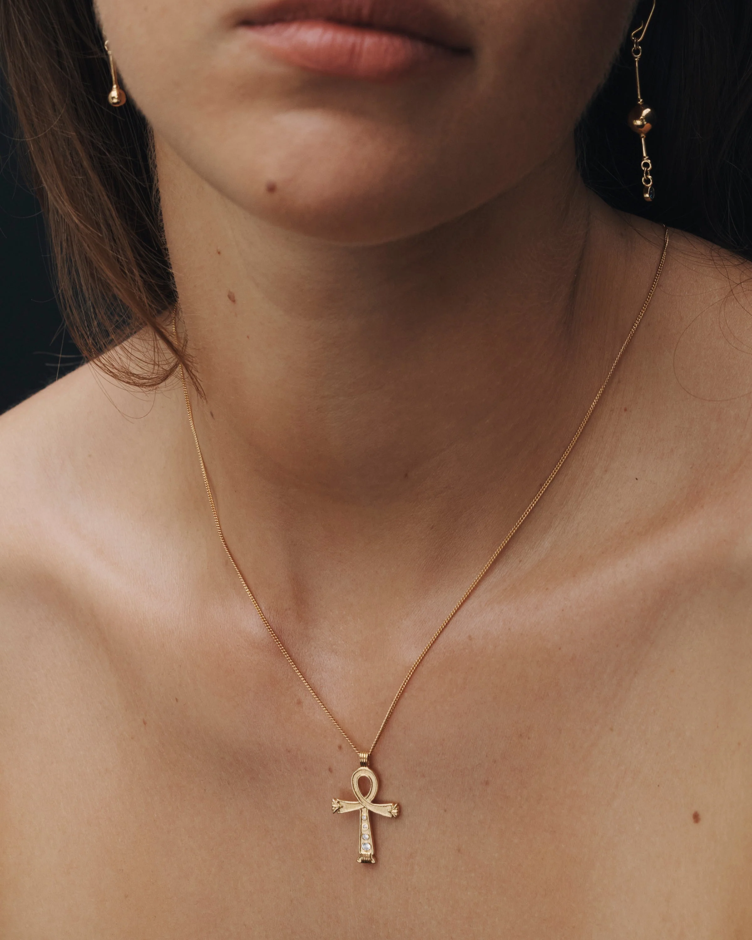 Cairo Necklace Small Gold Vermeil - Image 2