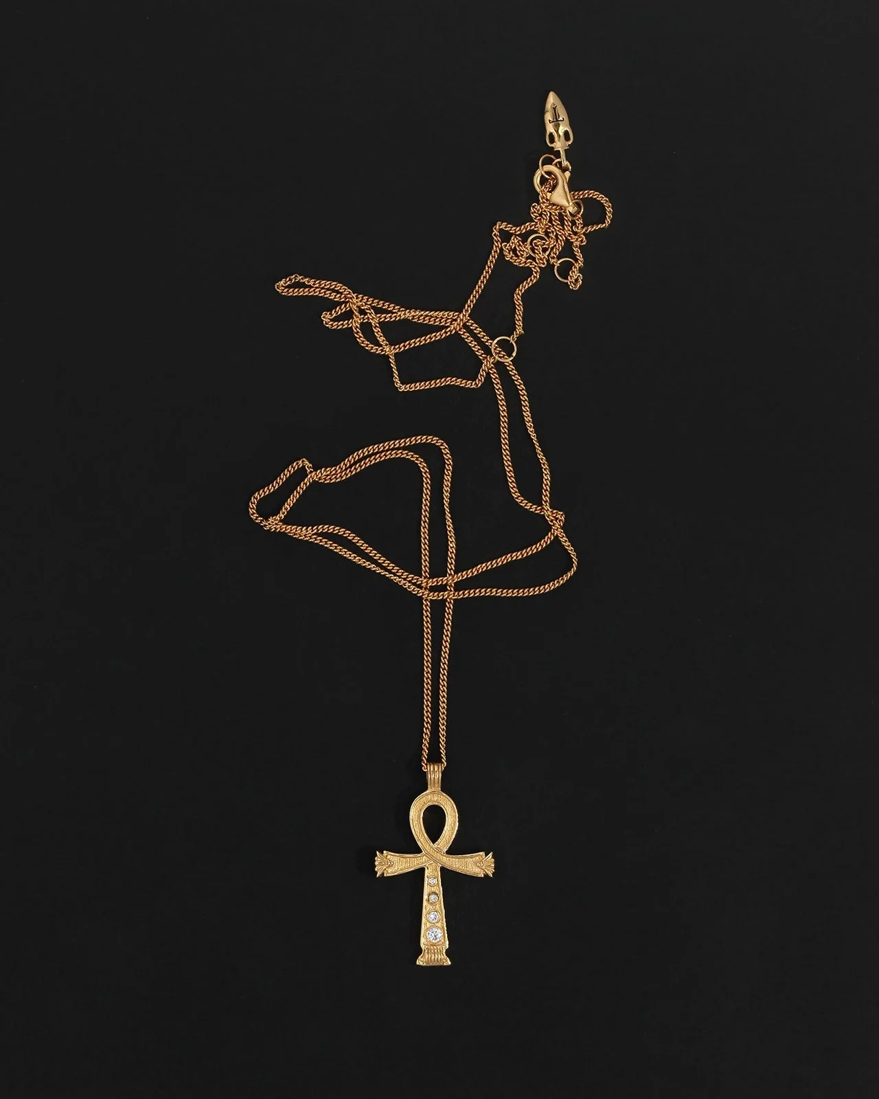 Cairo Necklace Small Gold Vermeil - Image 4