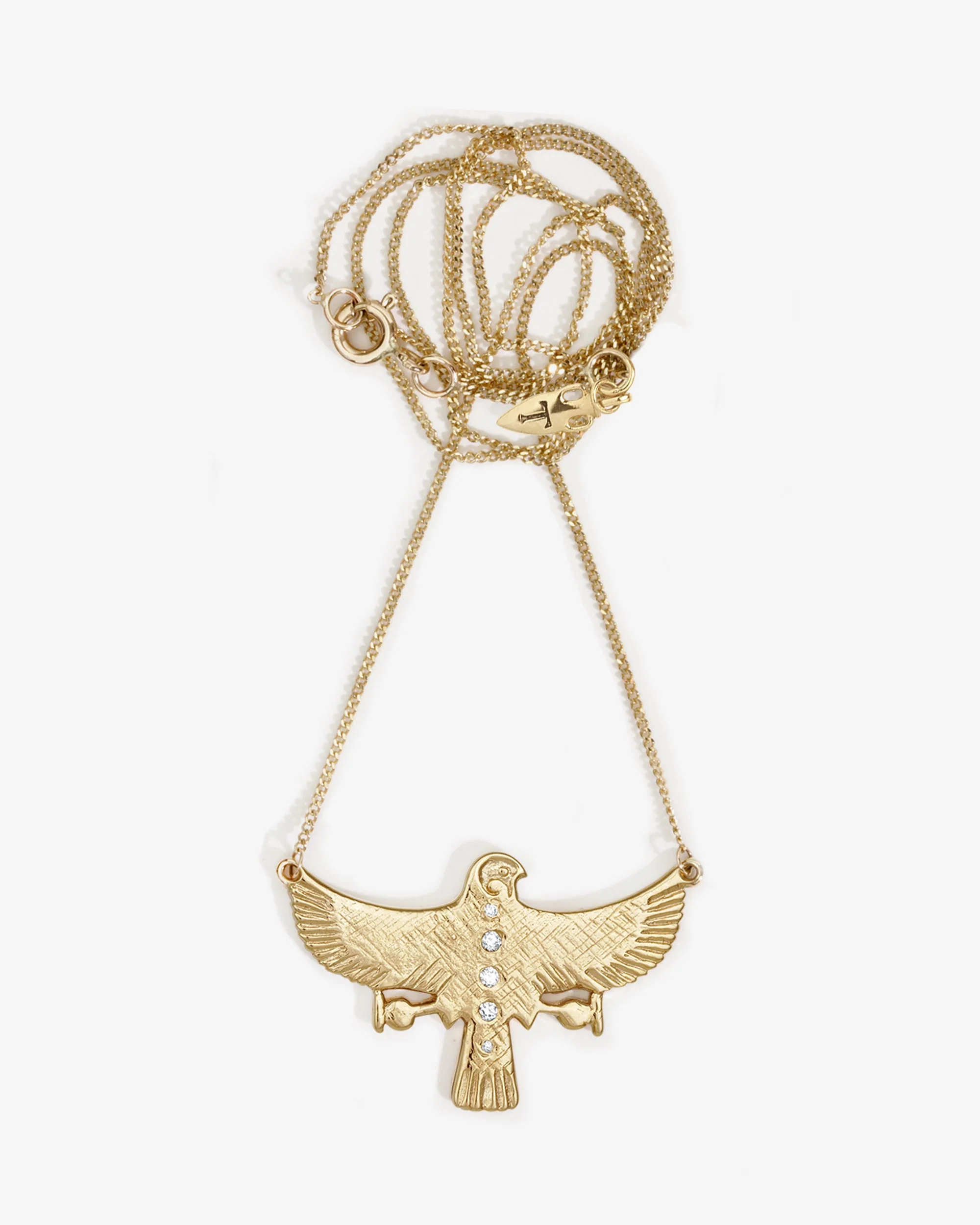 Aquila Necklace Solid Gold - Image 5