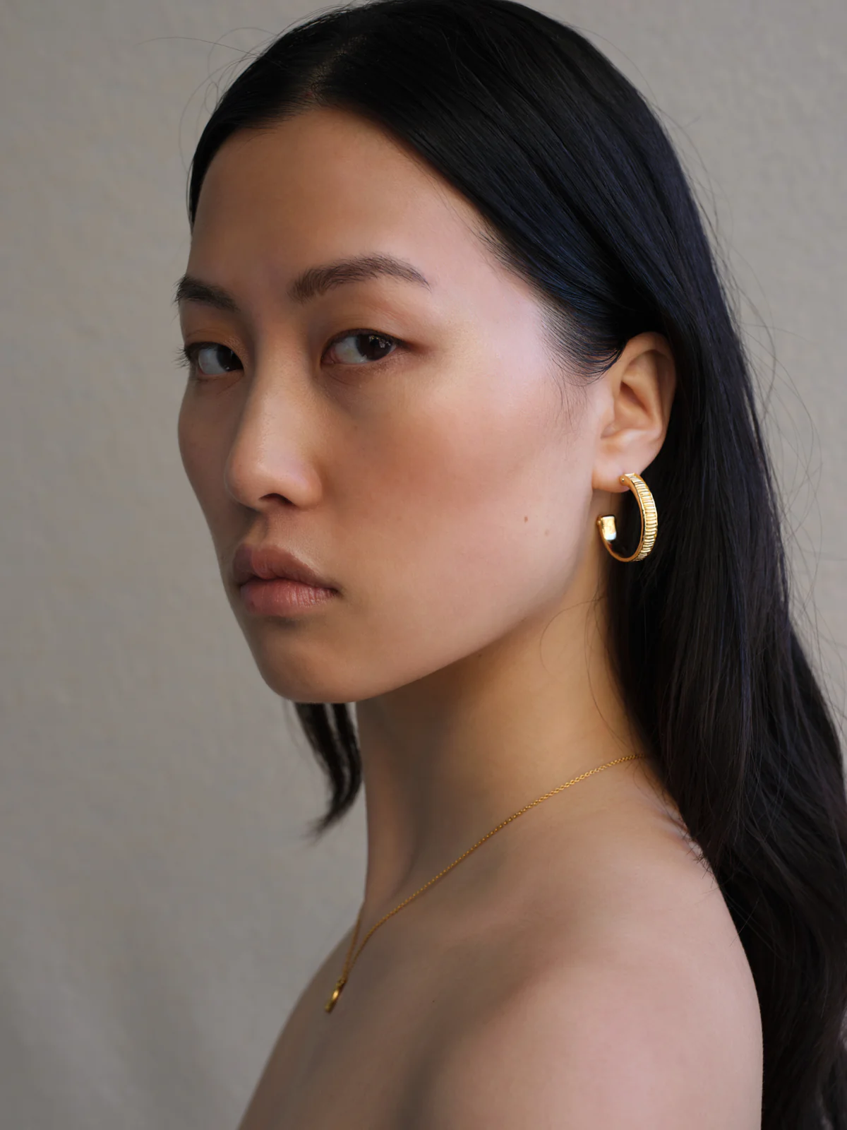 Arete Hoops Gold Vermeil - Image 3