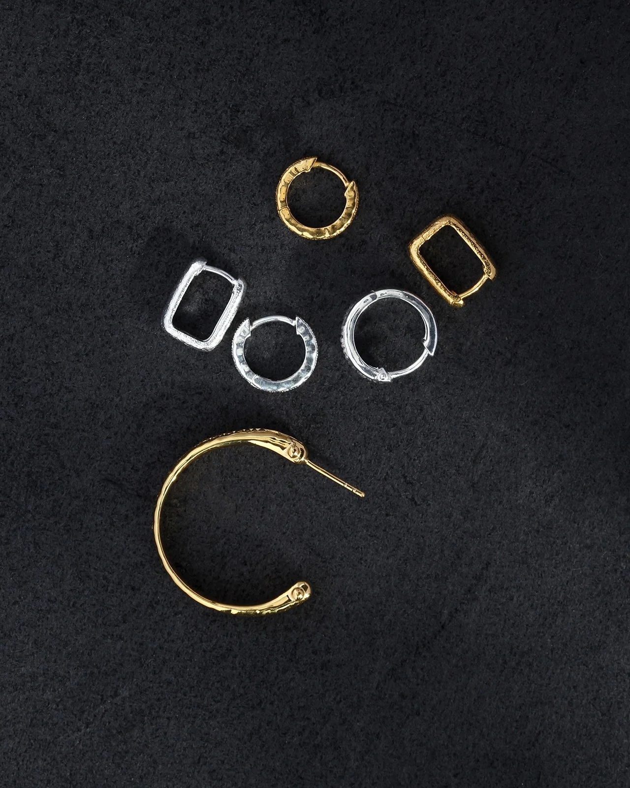 Arete Hoops Gold Vermeil - Image 4