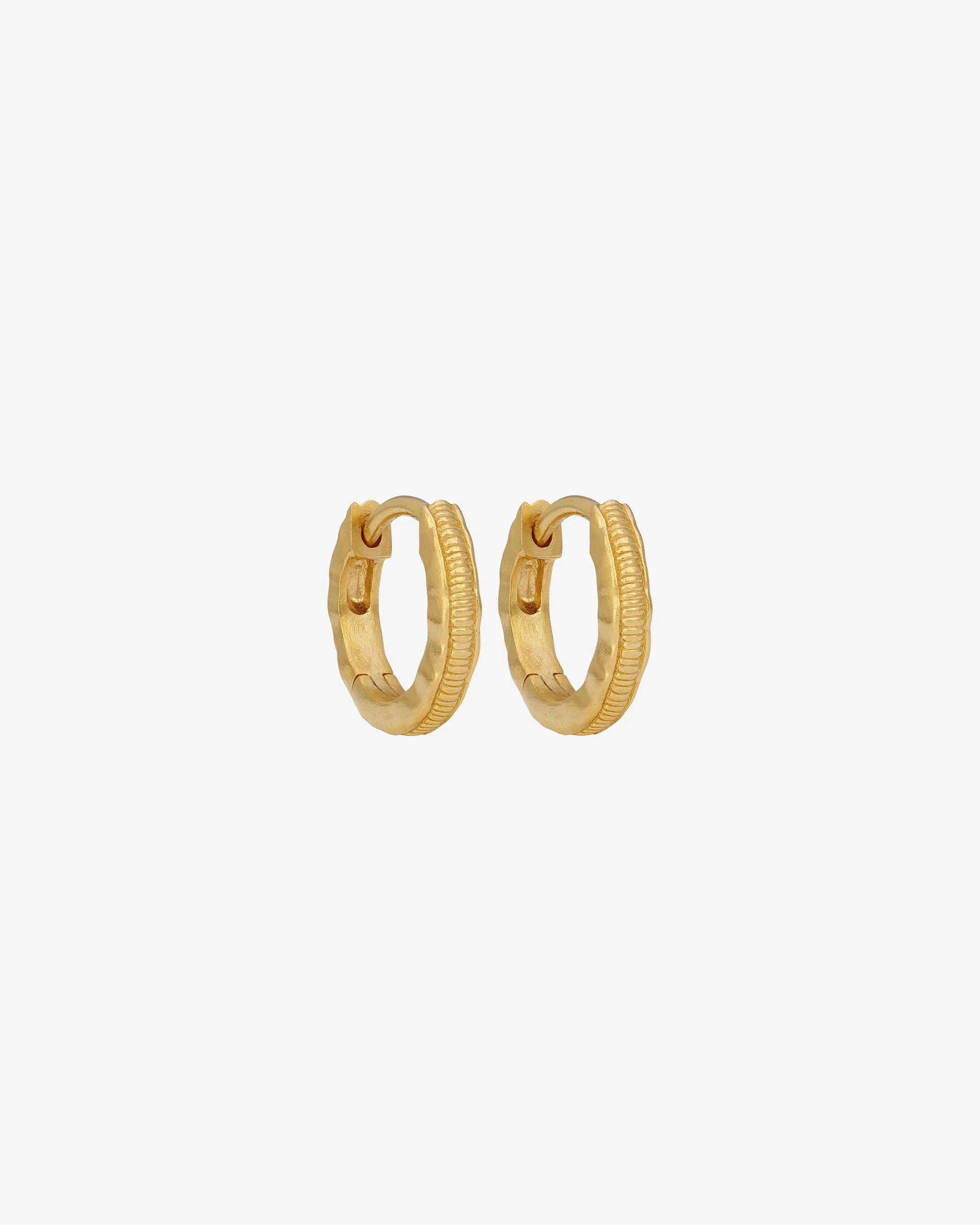 Arete Huggies Gold Vermeil