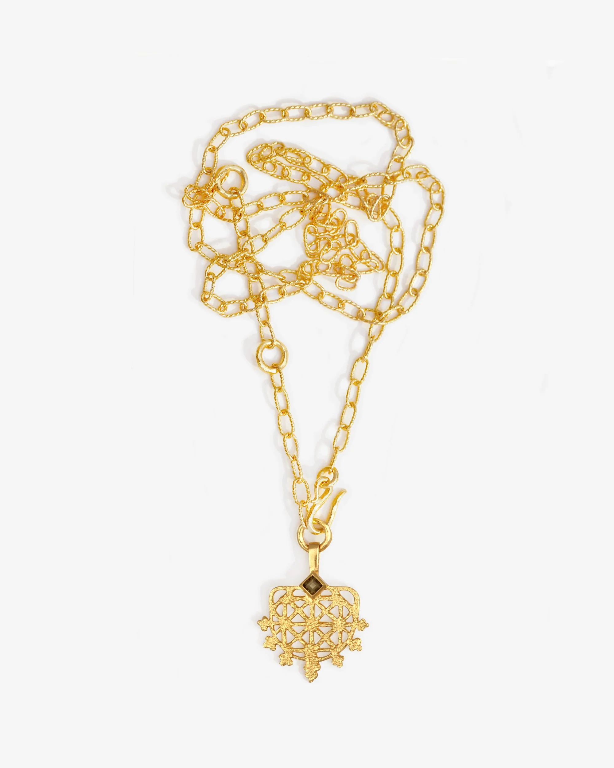 Arinna Lariat Necklace Gold Vermeil - Image 2