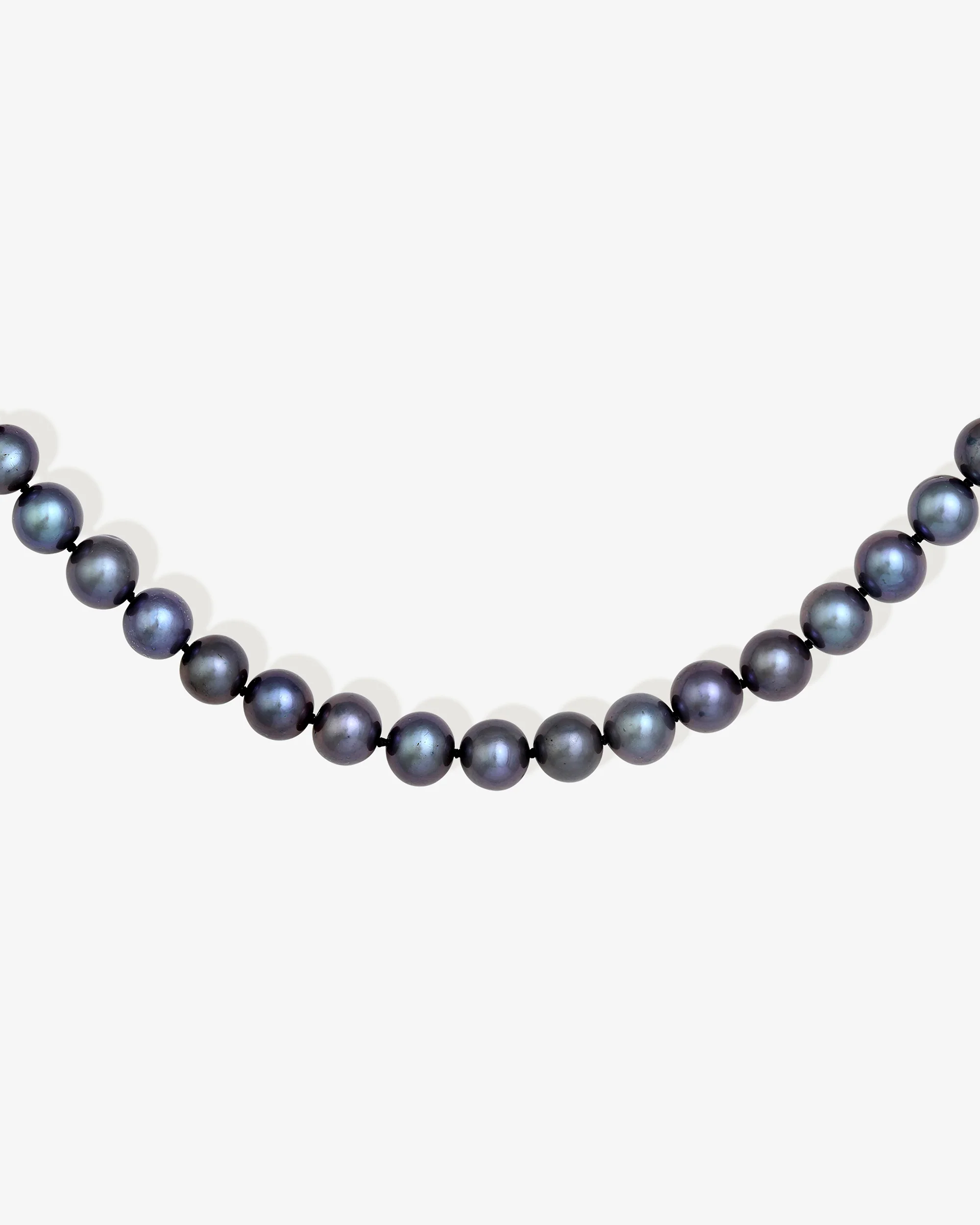 Aris Peacock Pearl Beaded Necklace Solid Gold