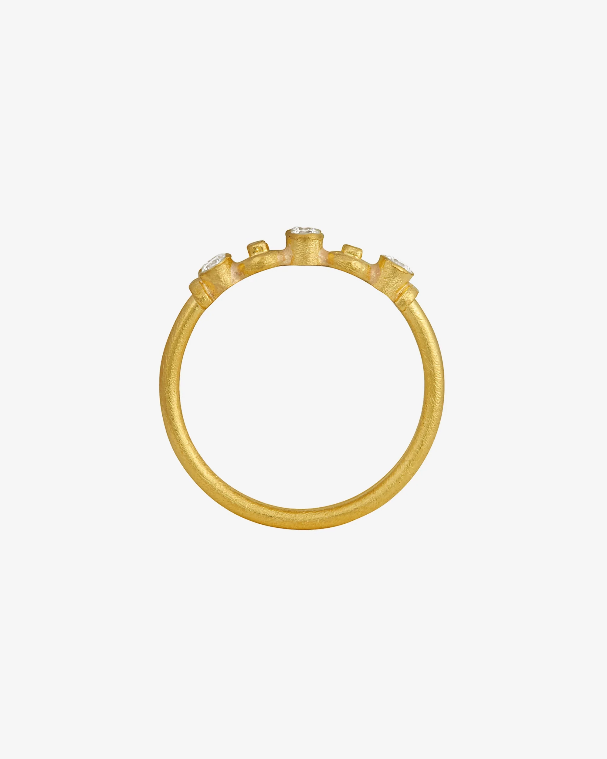 Asante Ring Diamond Solid Gold - Image 4