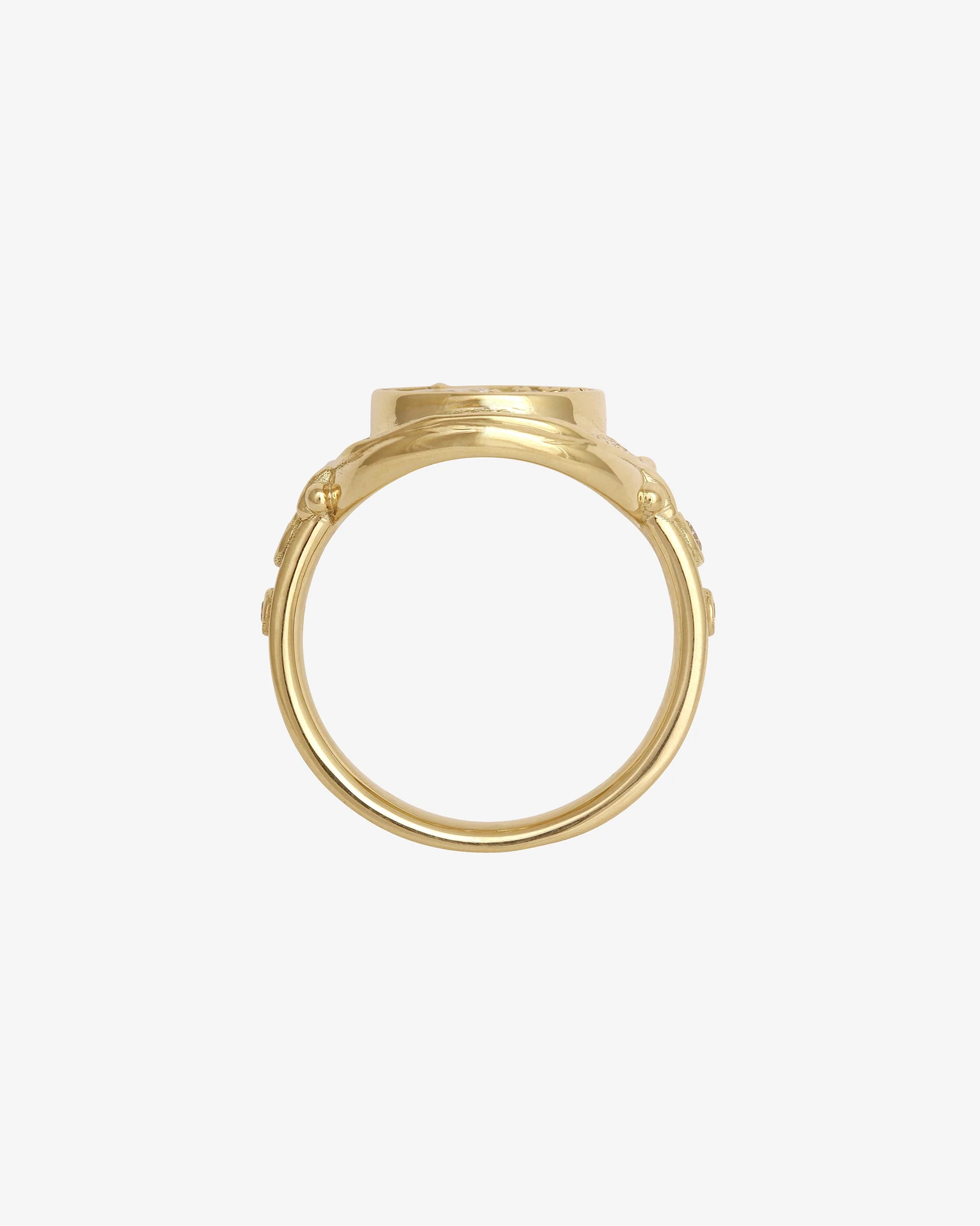 Asteria Halo Ring Diamond Solid Gold - Image 4