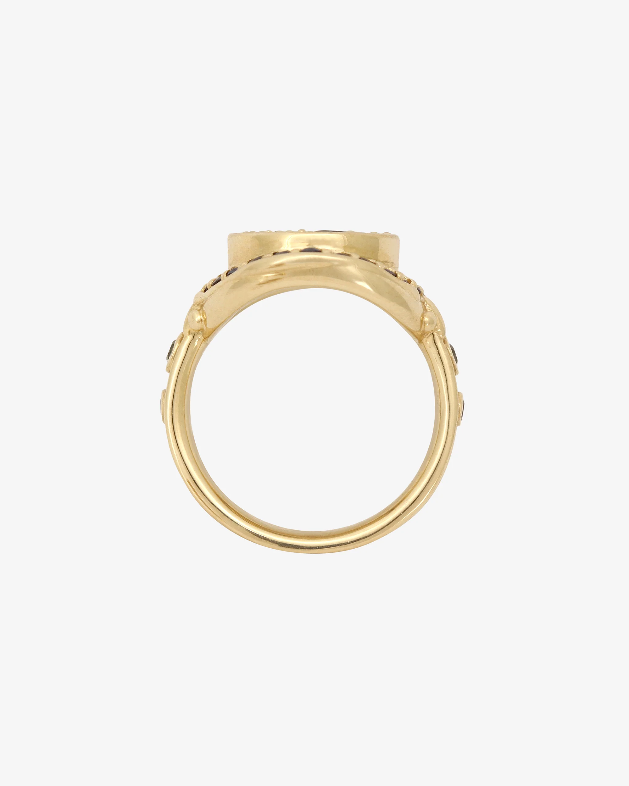 Asteria Halo Sapphire Solid Gold - Image 4