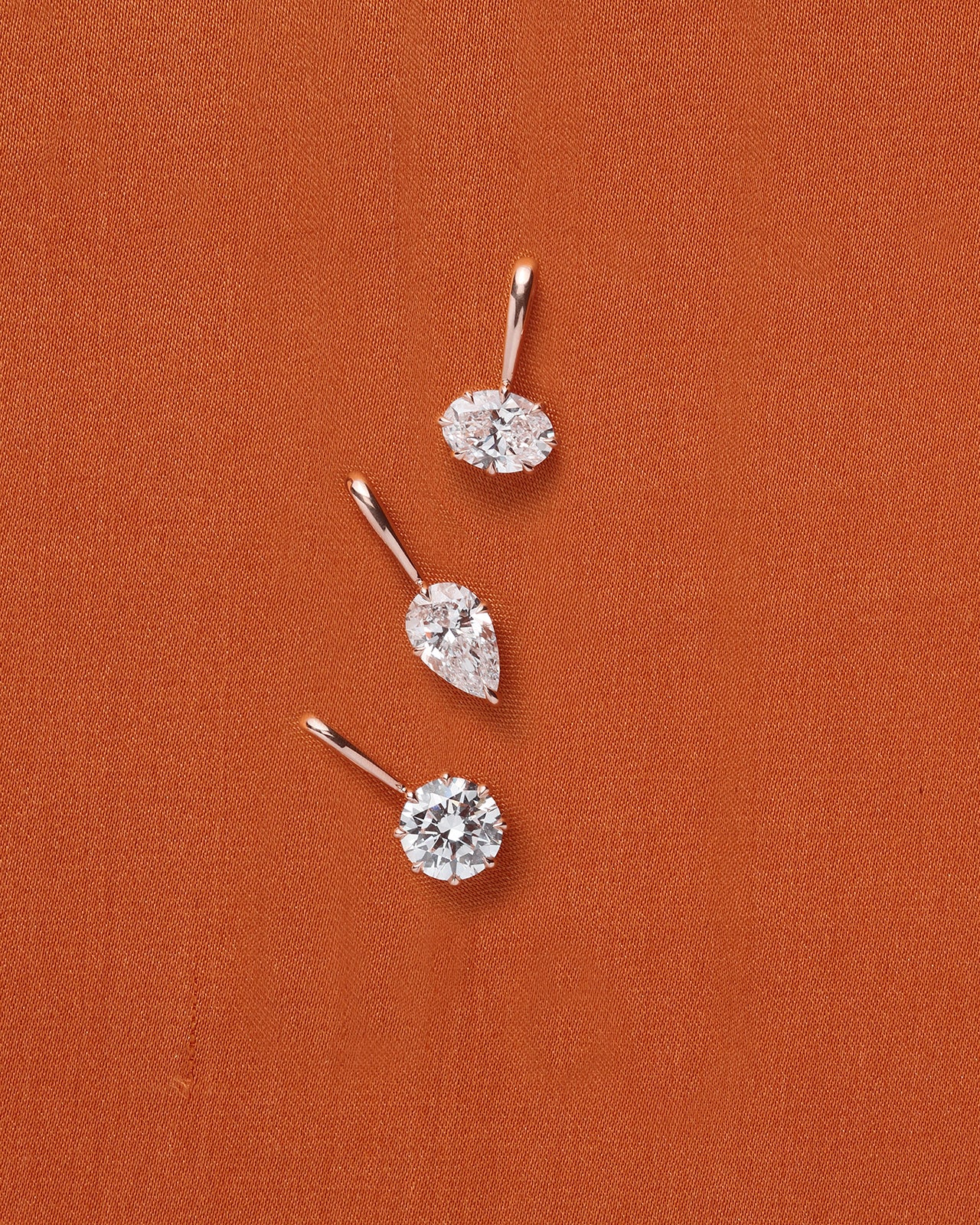 Astra Round Pendant 0.5ct Diamond Solid Gold - Image 3