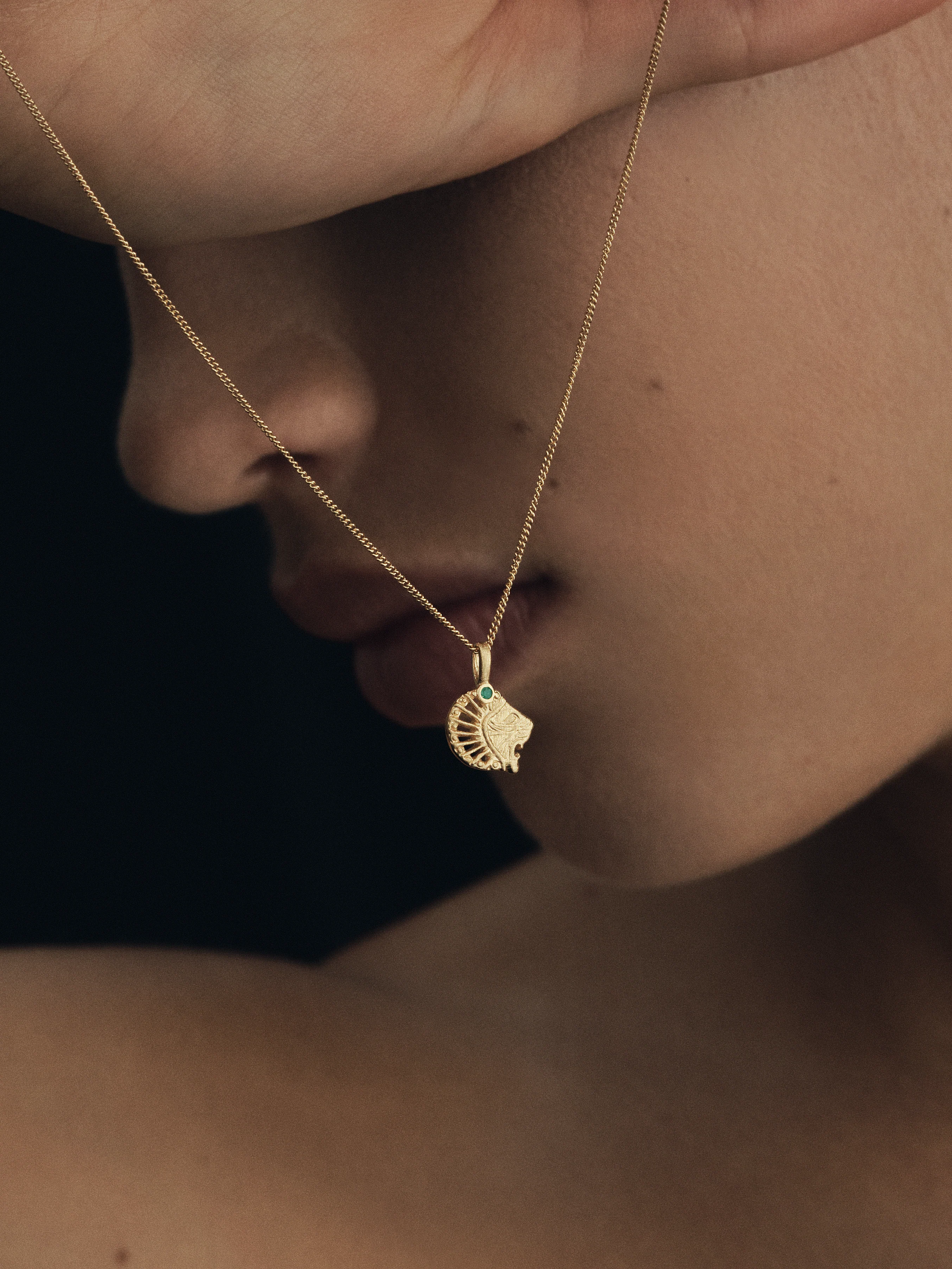 Babylon Small Necklace Gold Vermeil - Image 2