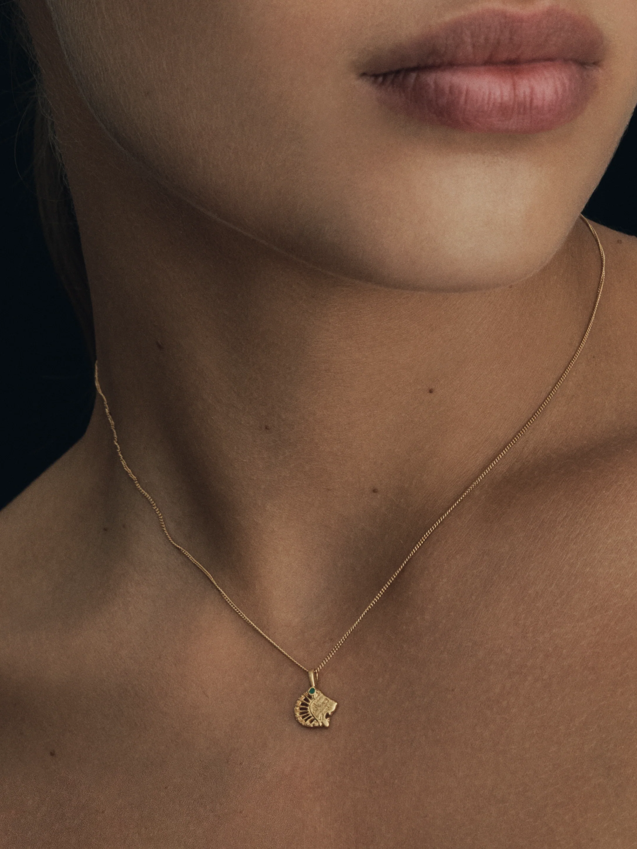 Babylon Small Necklace Gold Vermeil - Image 4