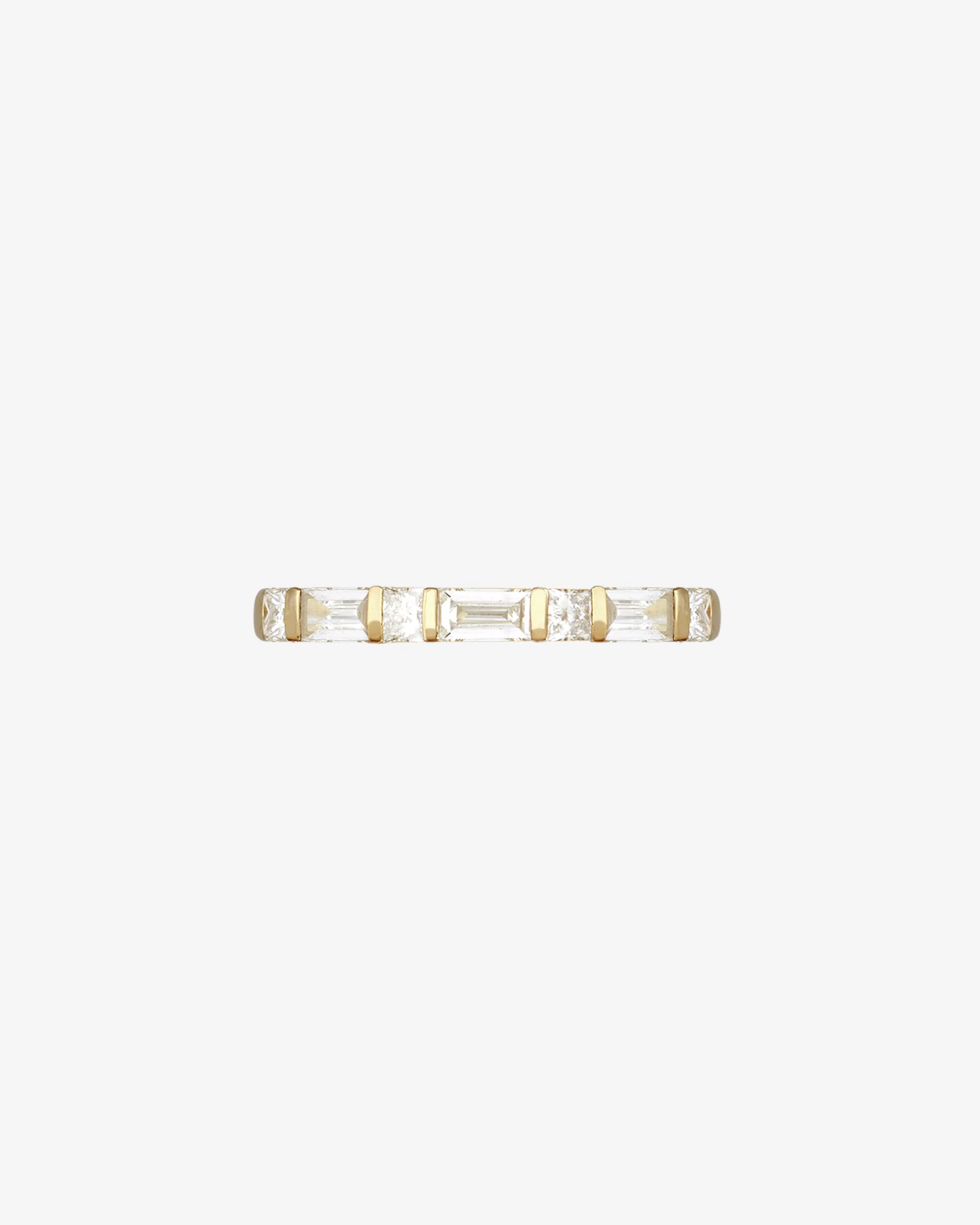 Baguette Band Diamond Solid Gold - Image 4