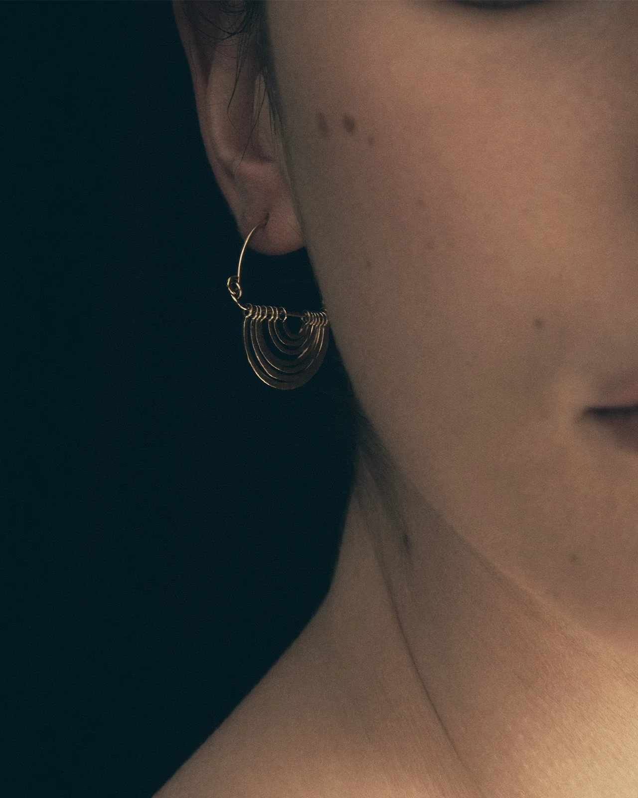 Baye Earrings Gold Vermeil - Image 3