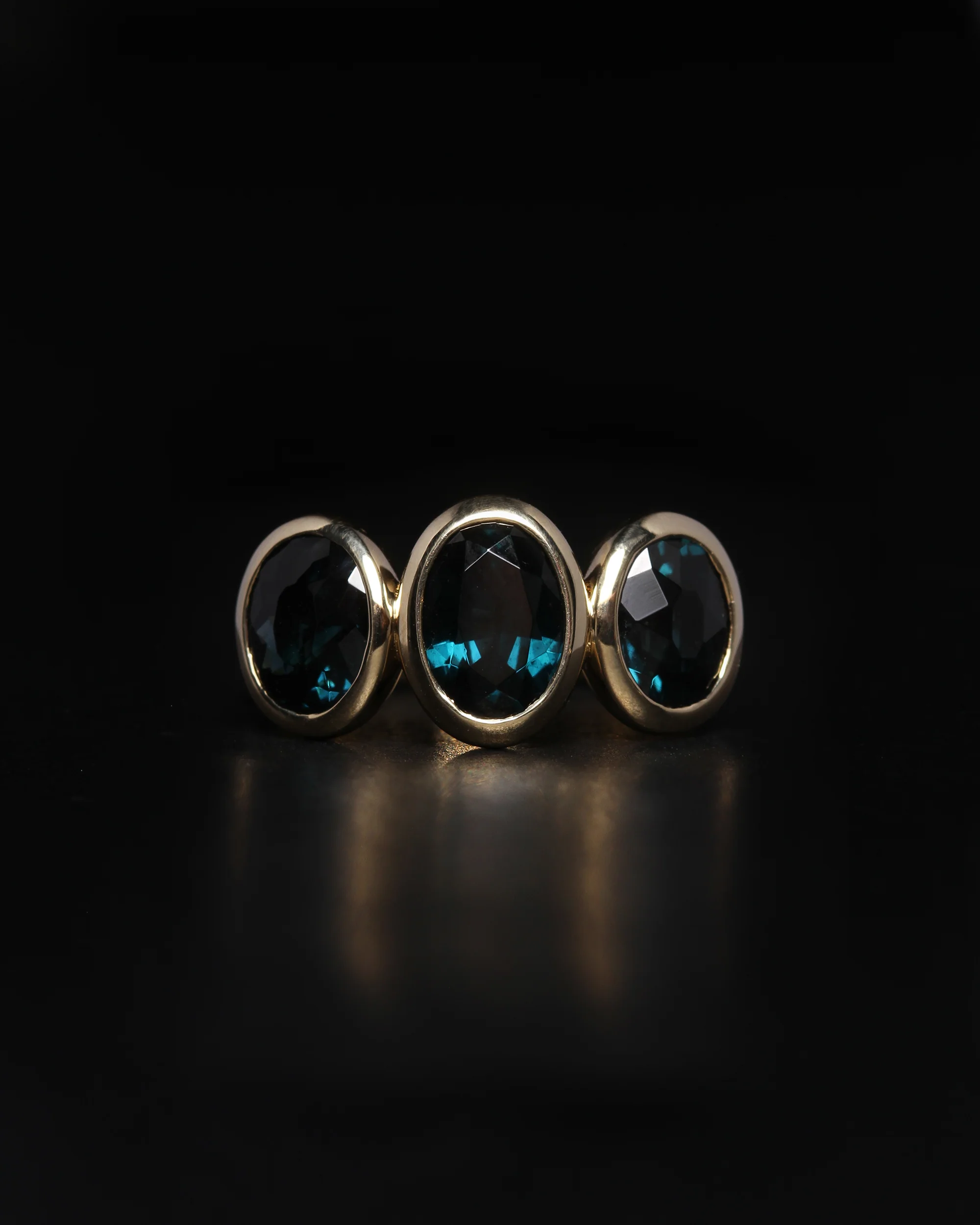Beloved Trilogy Ring Spinel Solid Gold - Image 7
