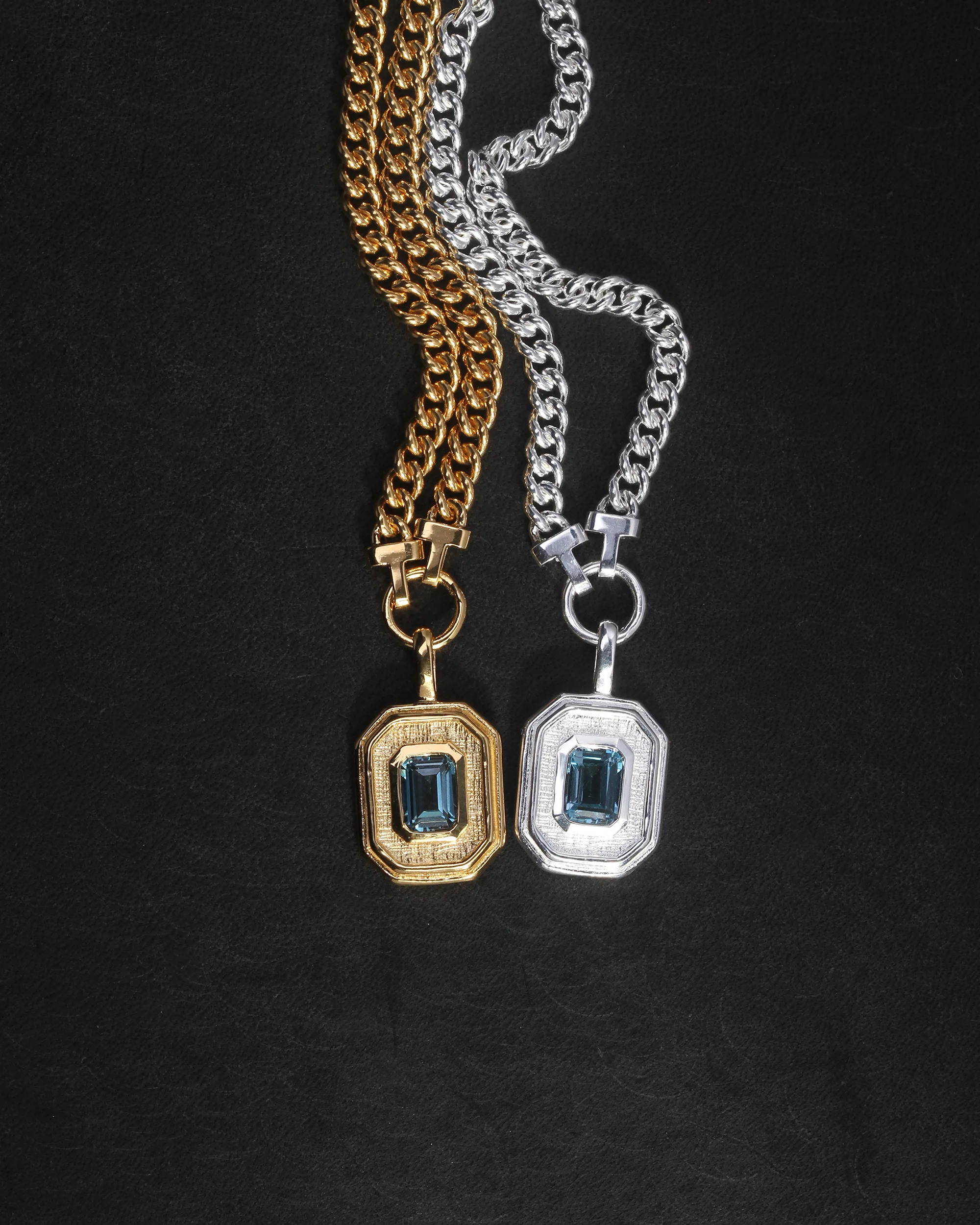 Byzantine Necklace Topaz Silver - Image 2
