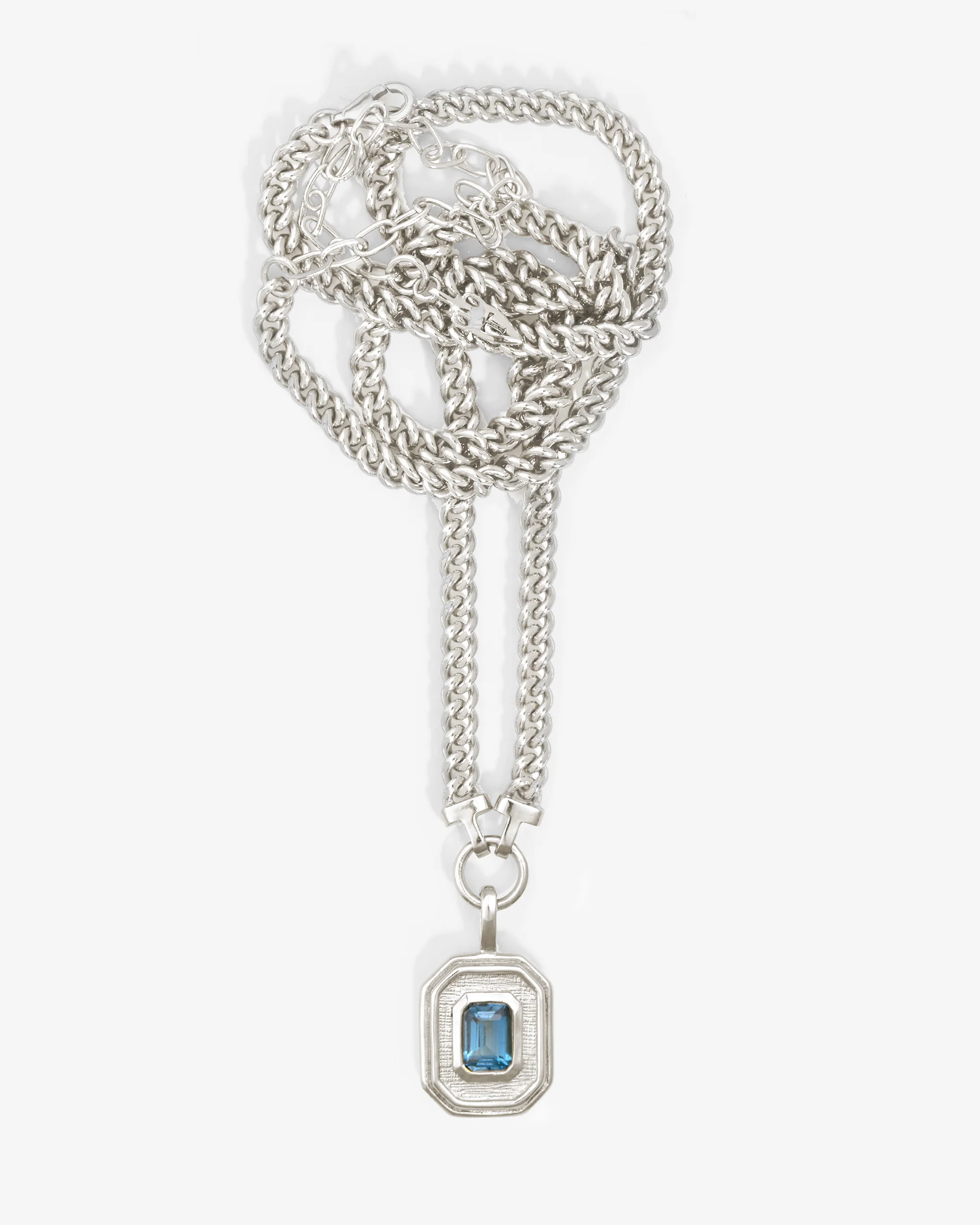 Byzantine Necklace Topaz Silver - Image 4