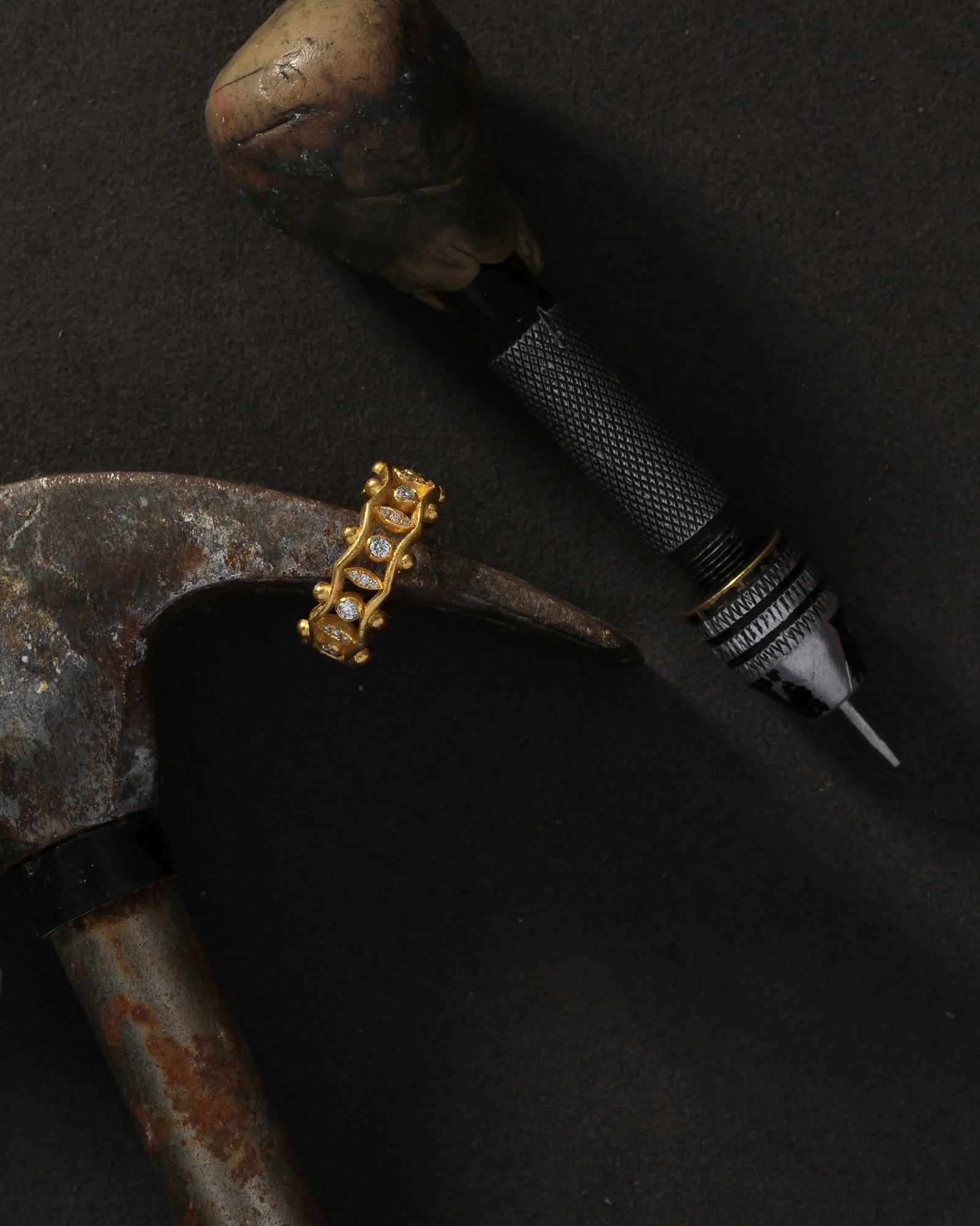 Cadence Ring Diamond Solid Gold - Image 4