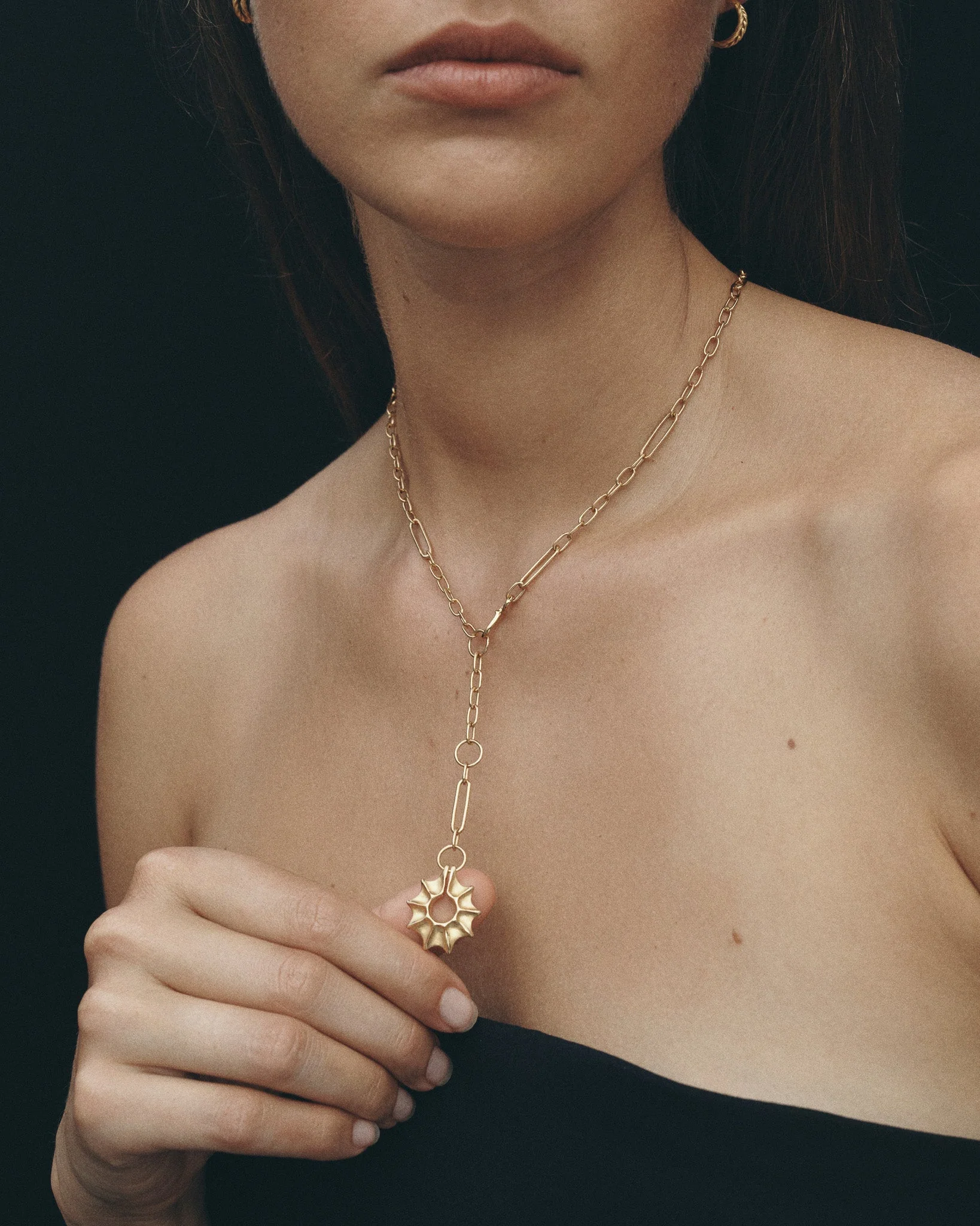 Calypso Lariat Gold Vermeil - Image 2
