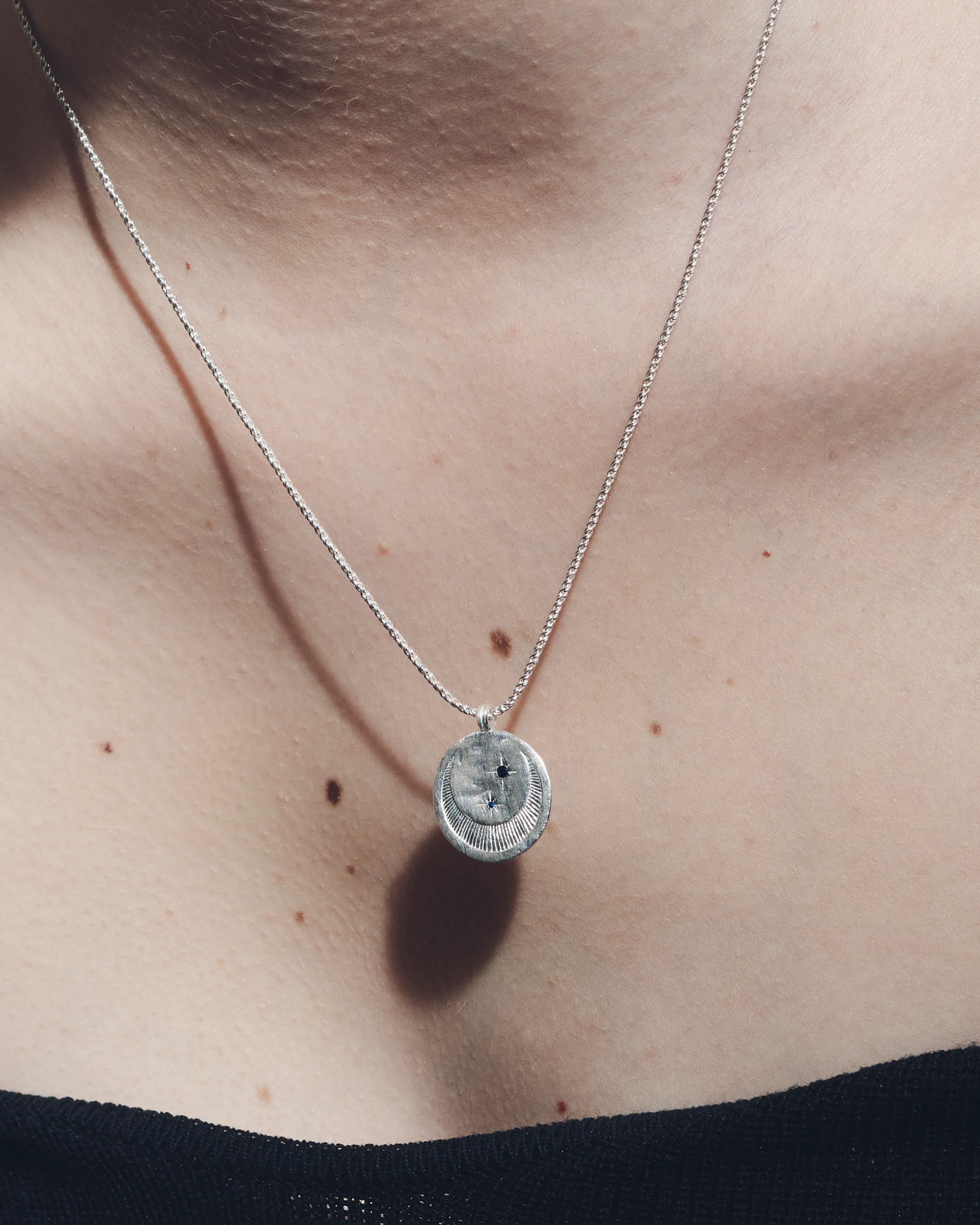 Celeste Necklace Silver - Image 3