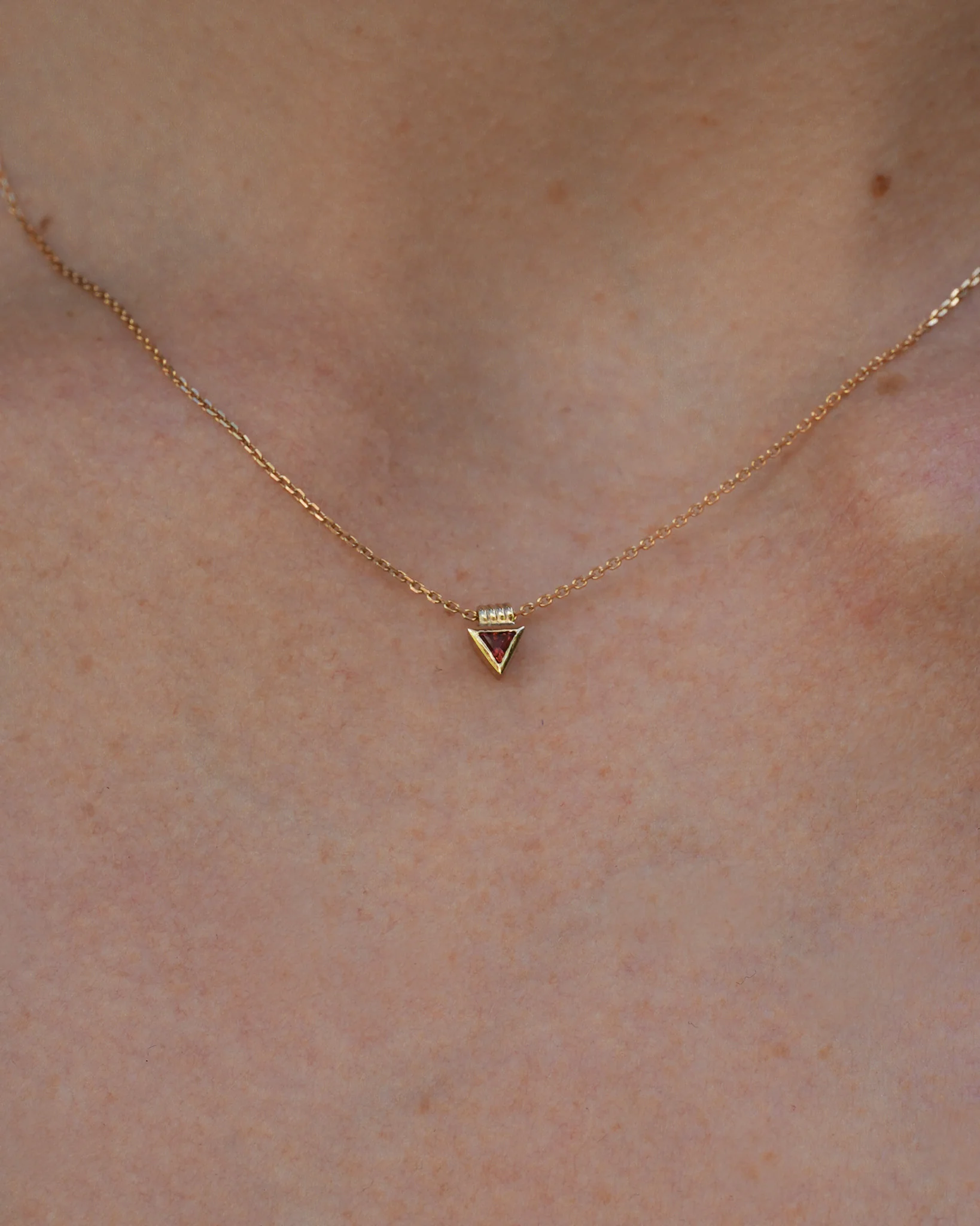 Chalice Necklace Solid Gold - Image 3