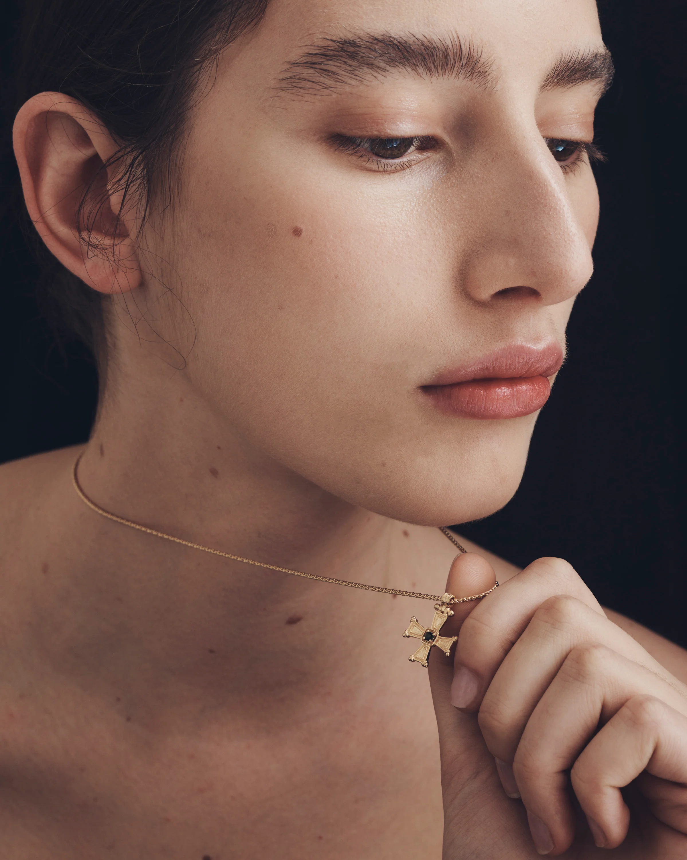 Crista Necklace Gold Vermeil - Image 2