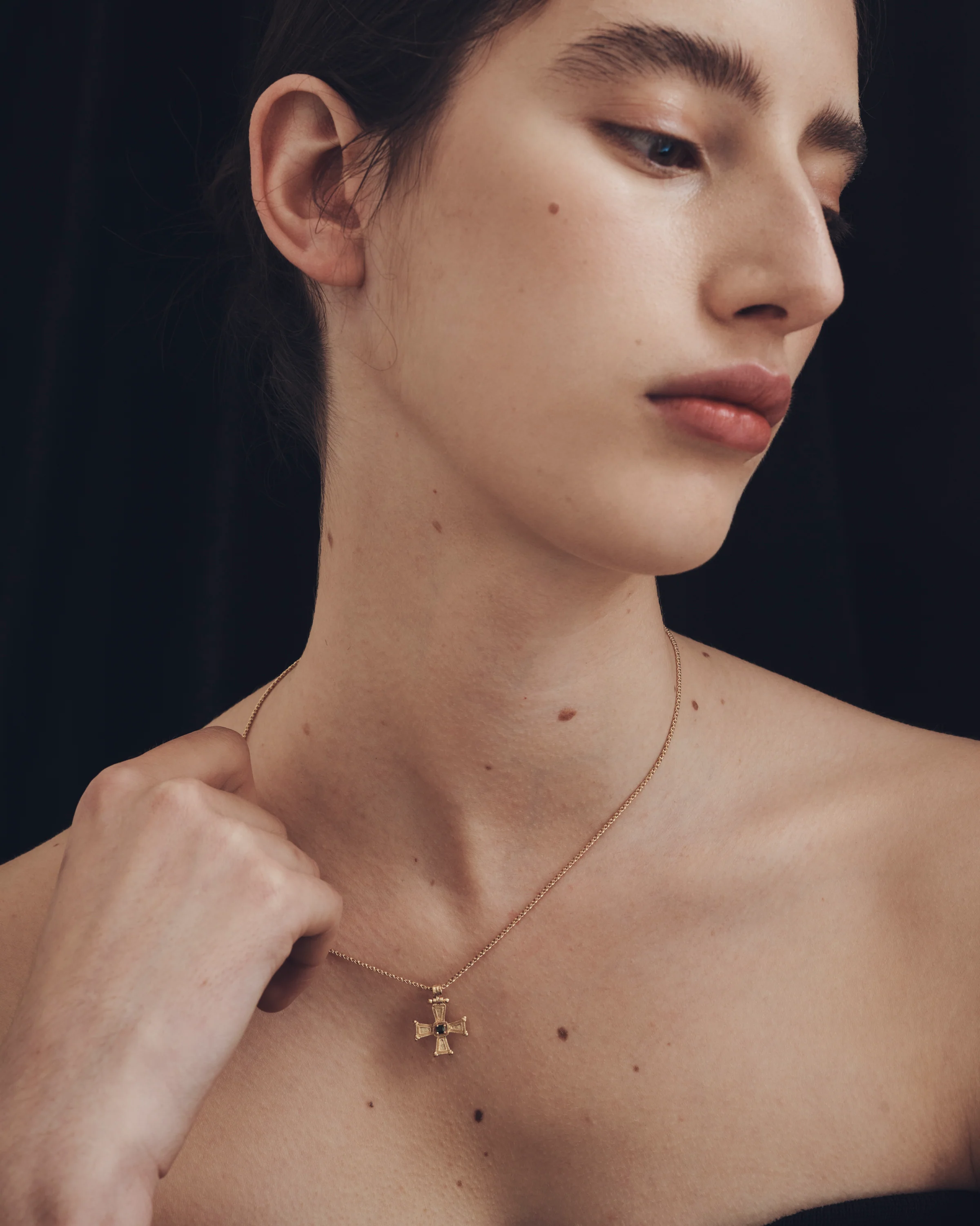 Crista Necklace Gold Vermeil - Image 3
