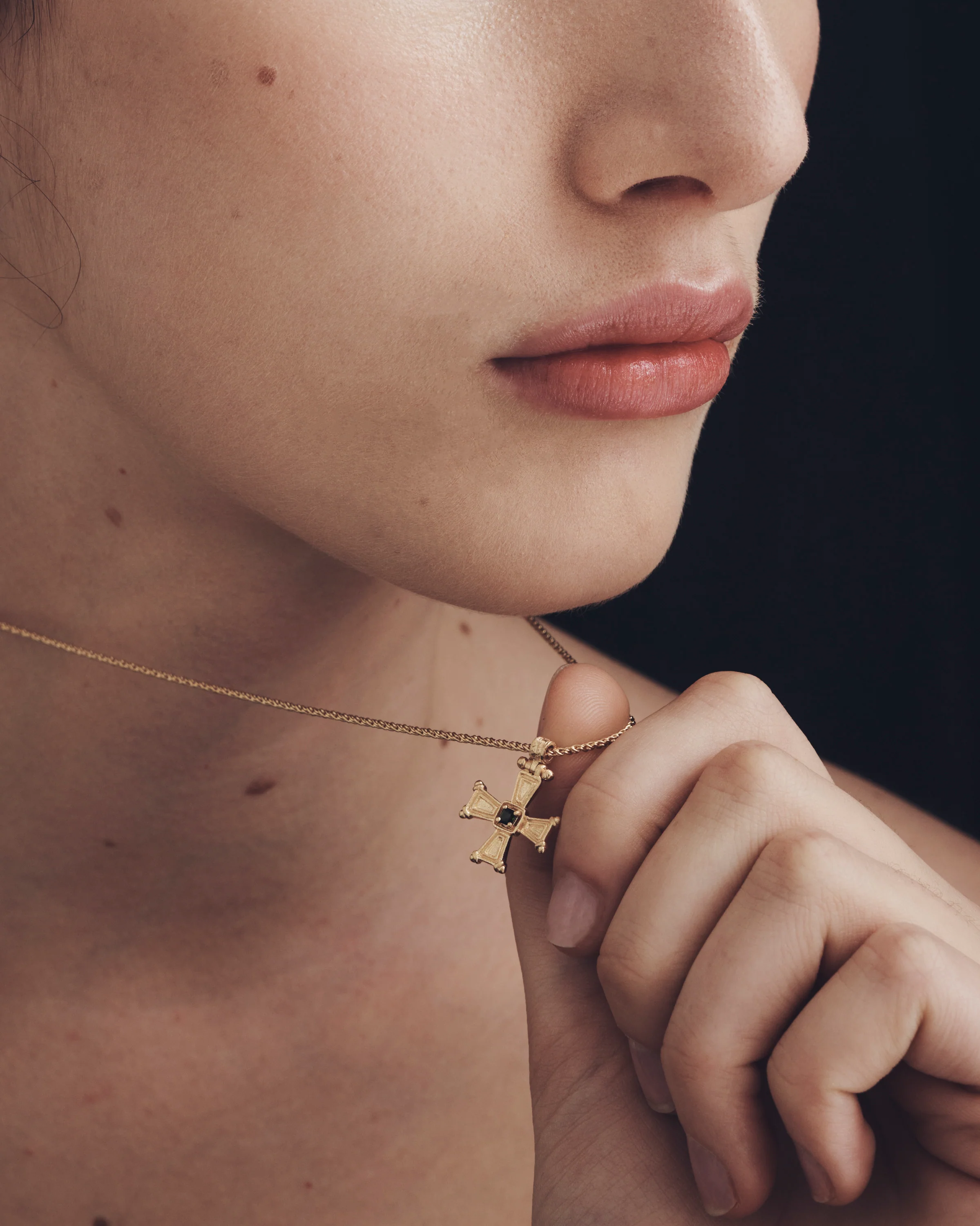 Crista Necklace Gold Vermeil - Image 4