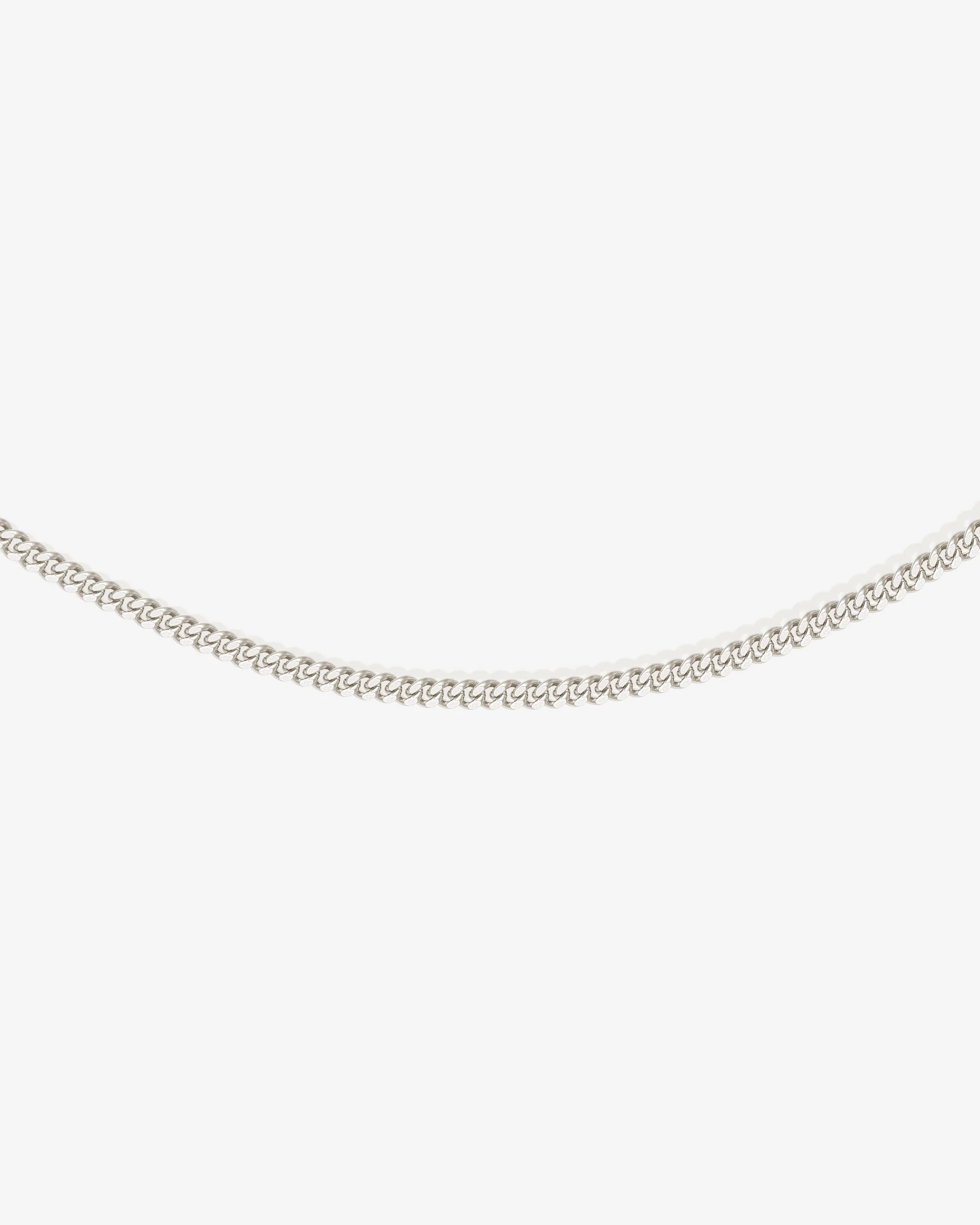 Damon Chain 2.4mm Silver