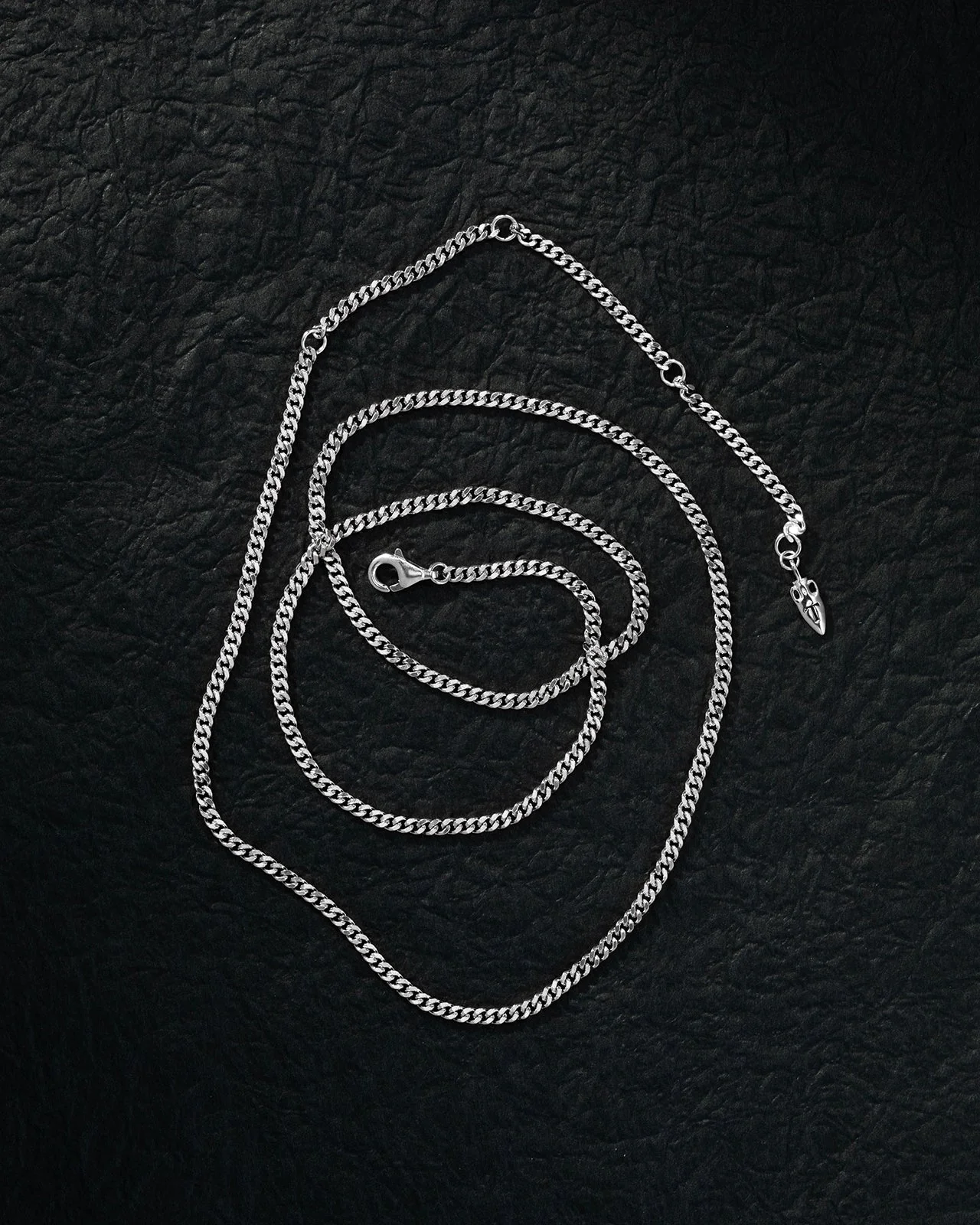Damon Chain 2.4mm Silver - Image 2