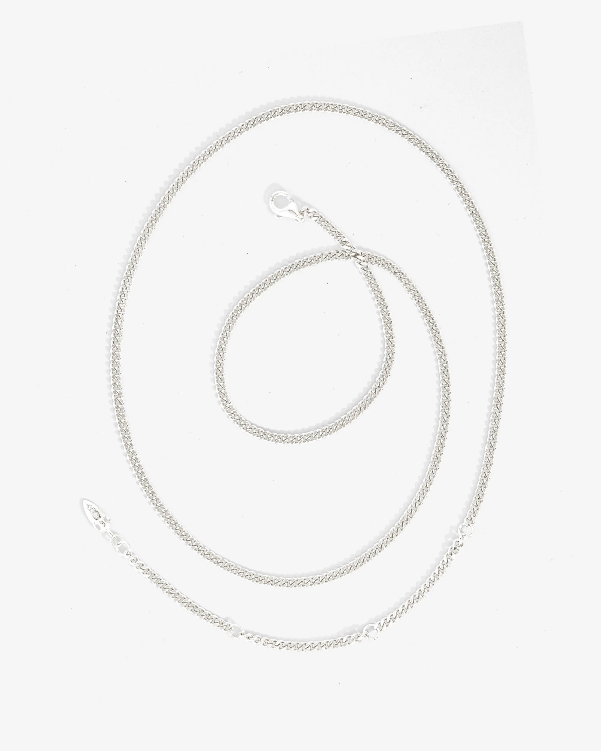 Damon Chain 2.4mm Silver - Image 3