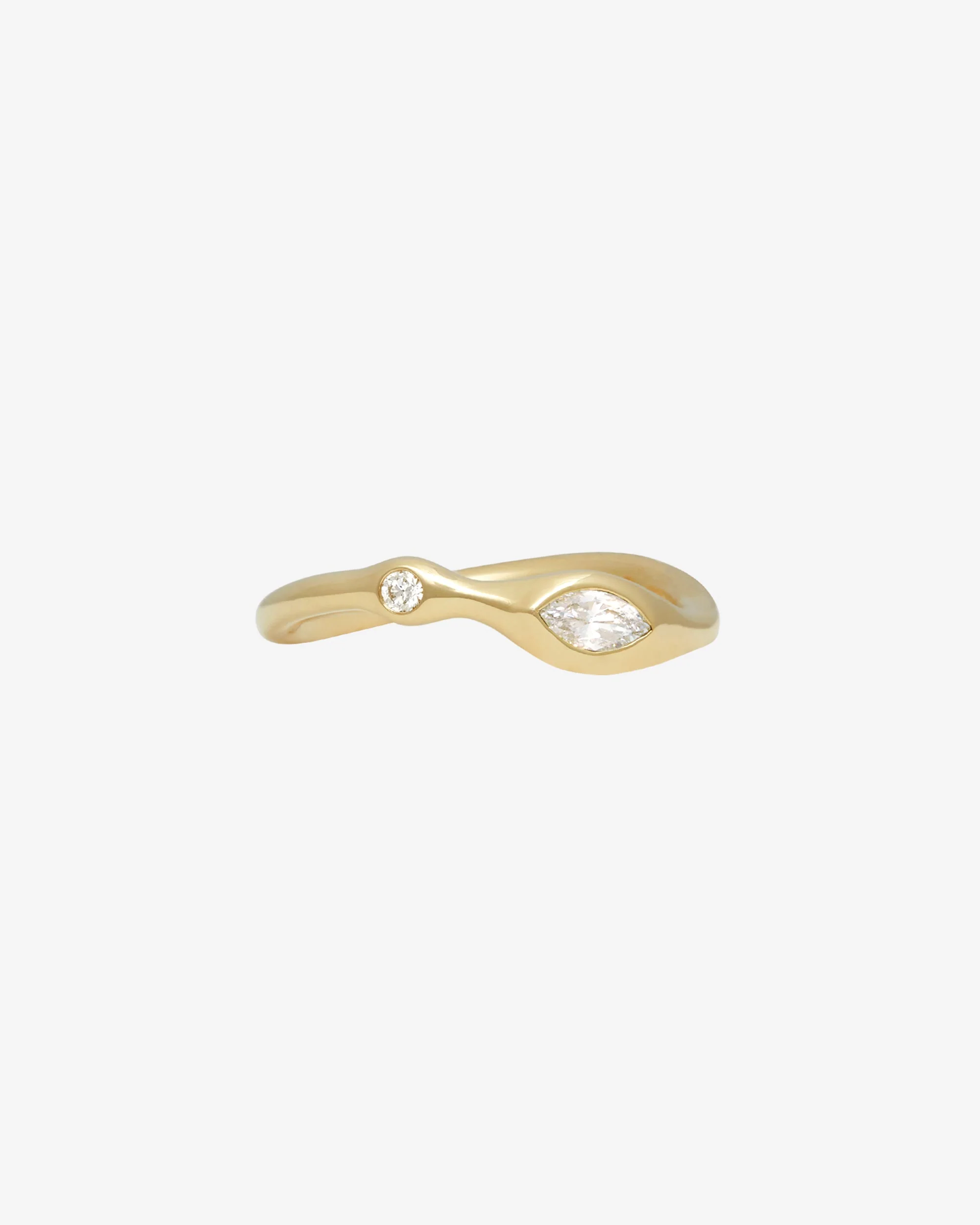 Dua Ring Diamond Solid Gold - Image 3
