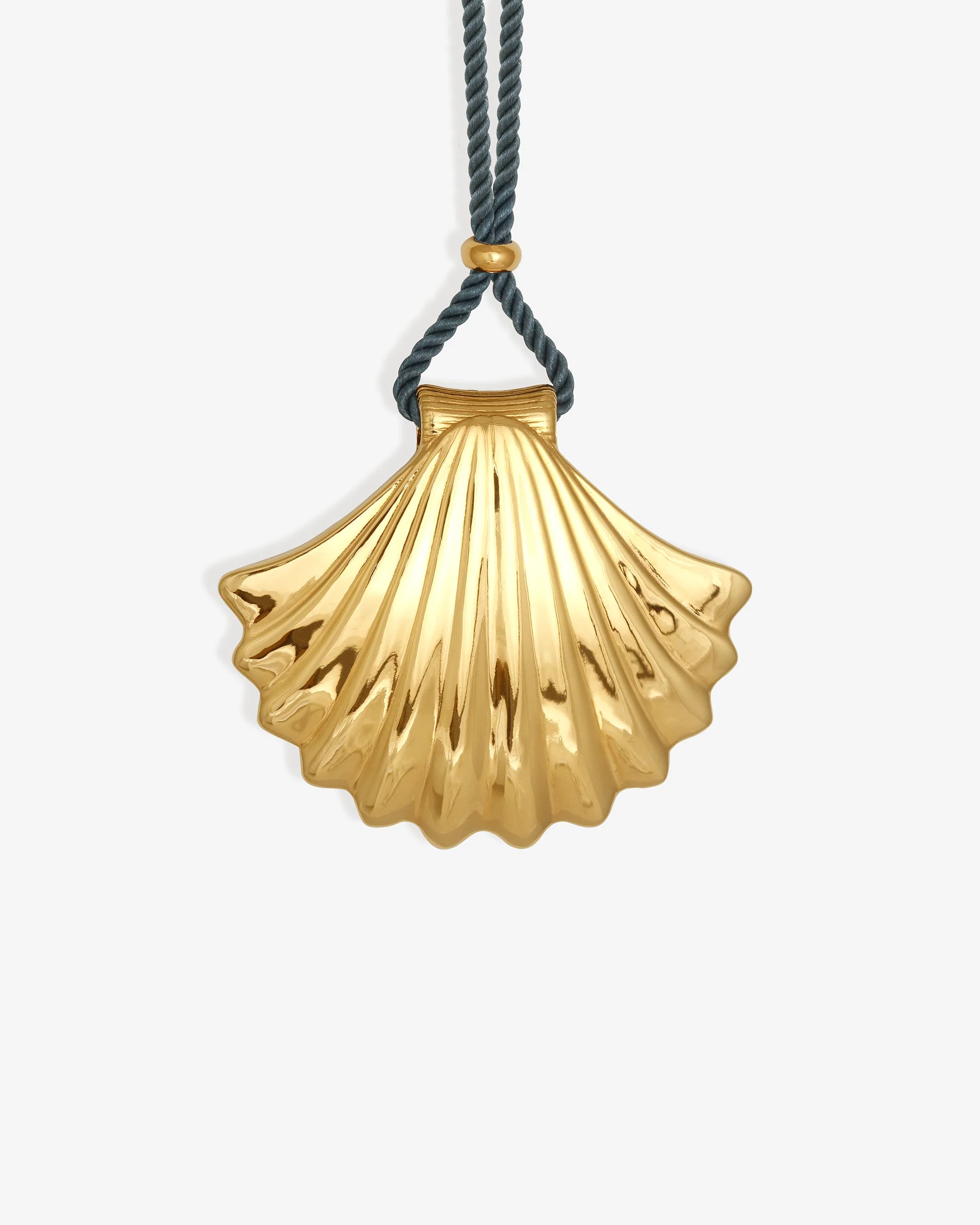 Eleni Cord Necklace Gold Vermeil