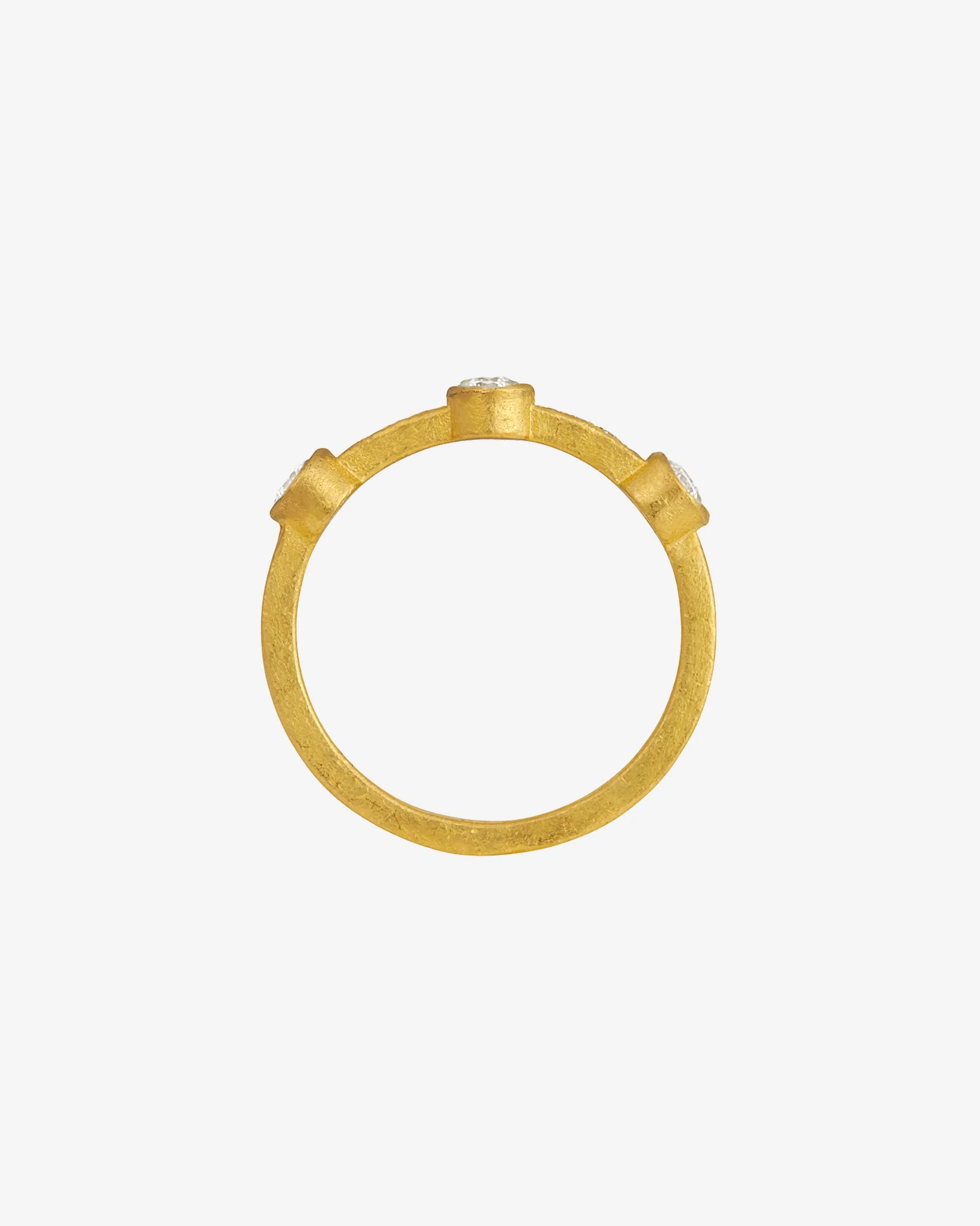 Ender Ring Sapphire Diamond Solid Gold - Image 4