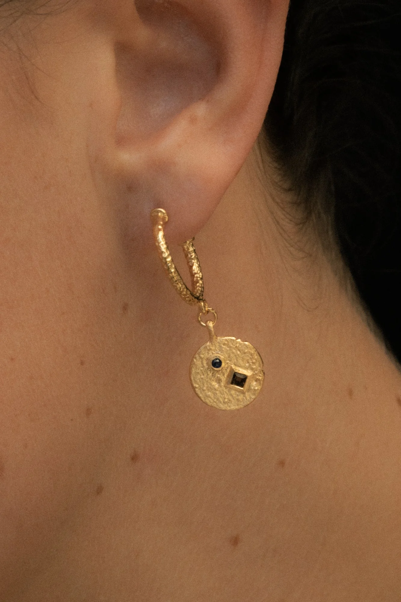 Etna Earrings Gold Vermeil - Image 3
