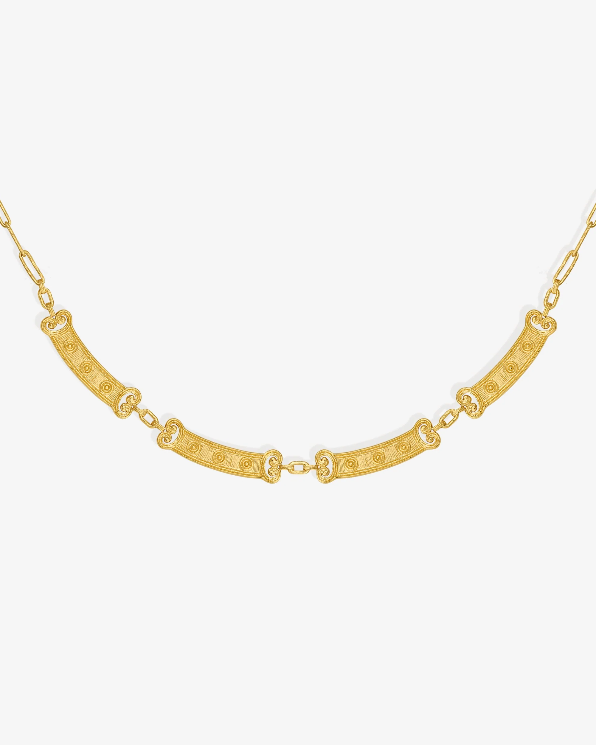 Etruscan Necklace Gold Vermeil