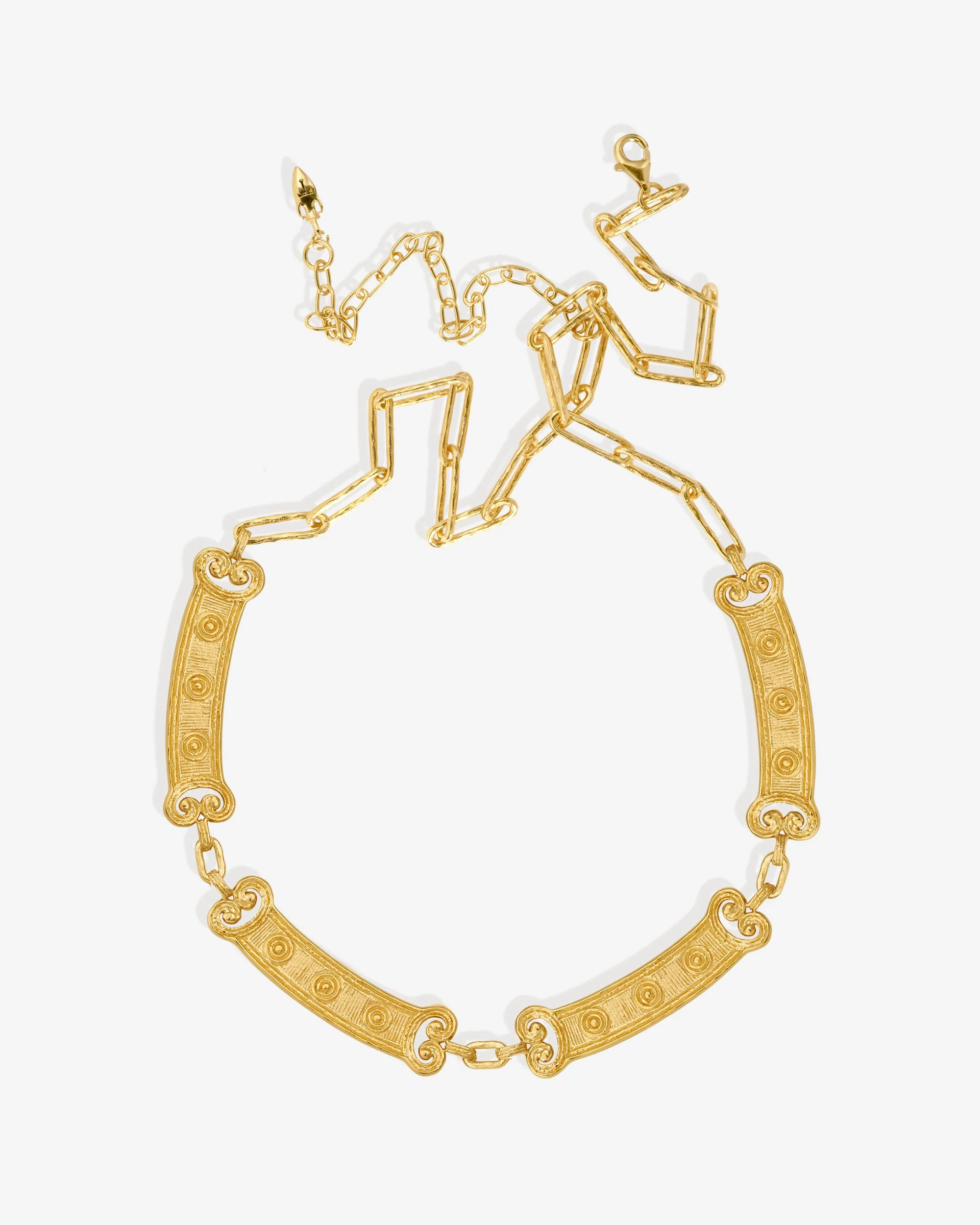 Etruscan Necklace Gold Vermeil - Image 4