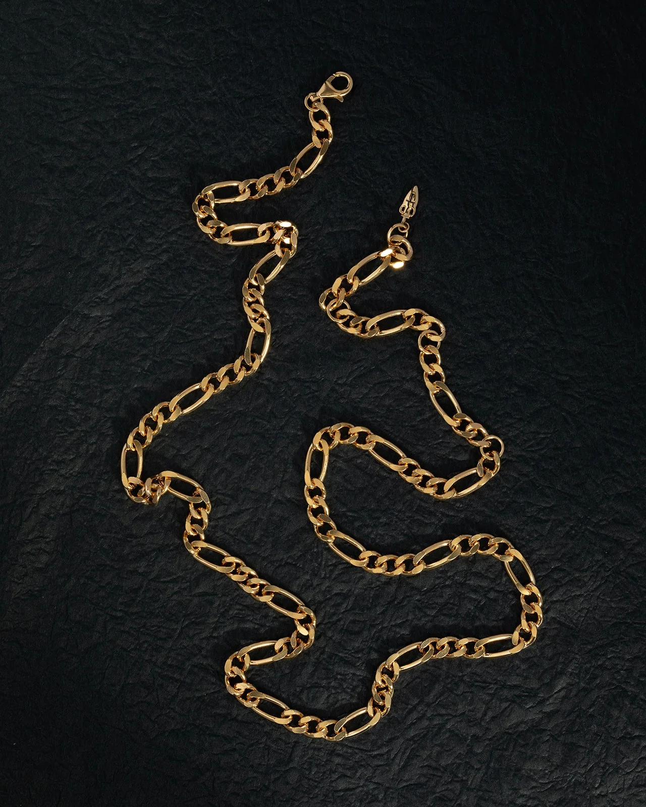 Figaro Chain 5.5mm Gold Vermeil - Image 2