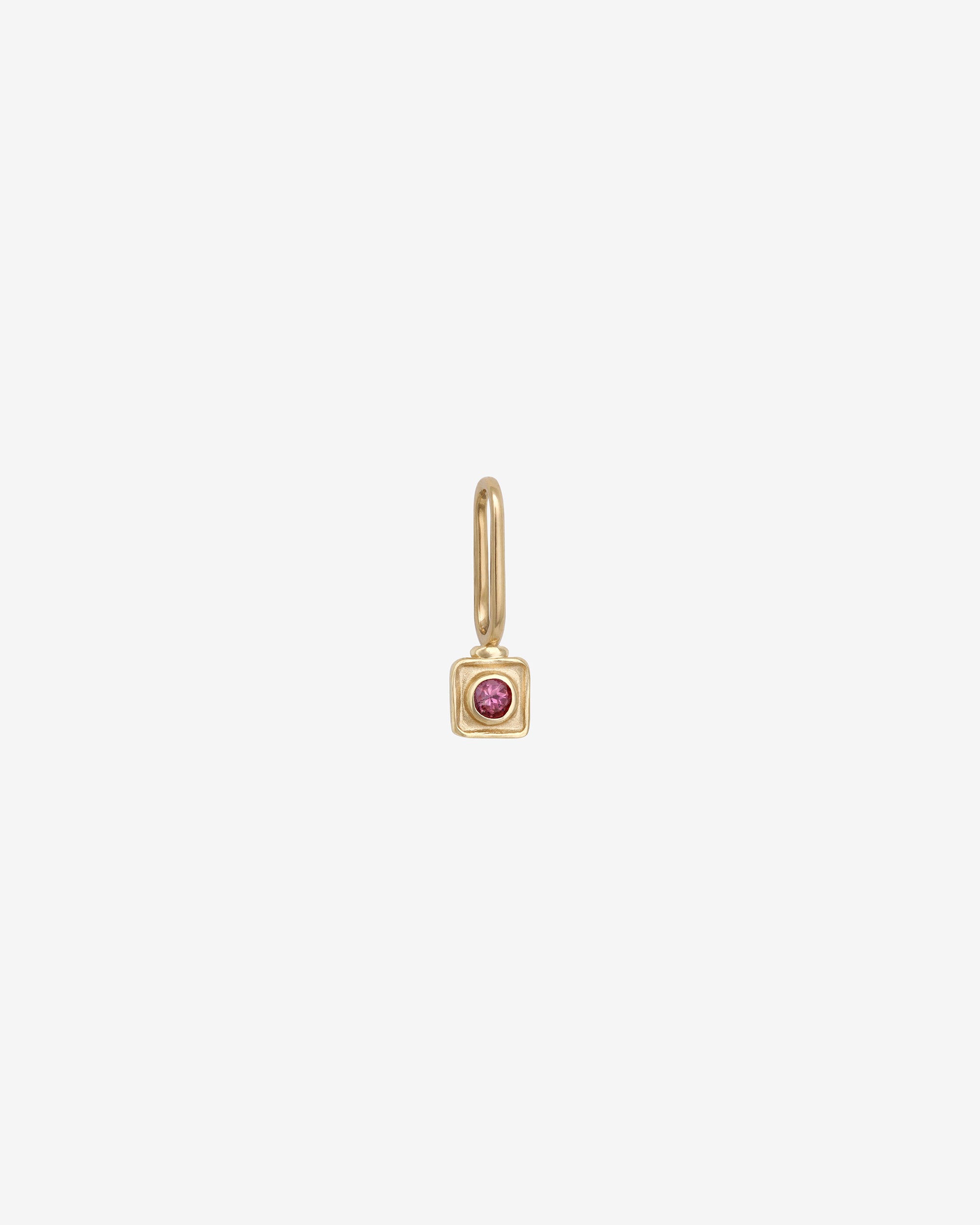 Florence Birthstone Charm Solid Gold - Image 4