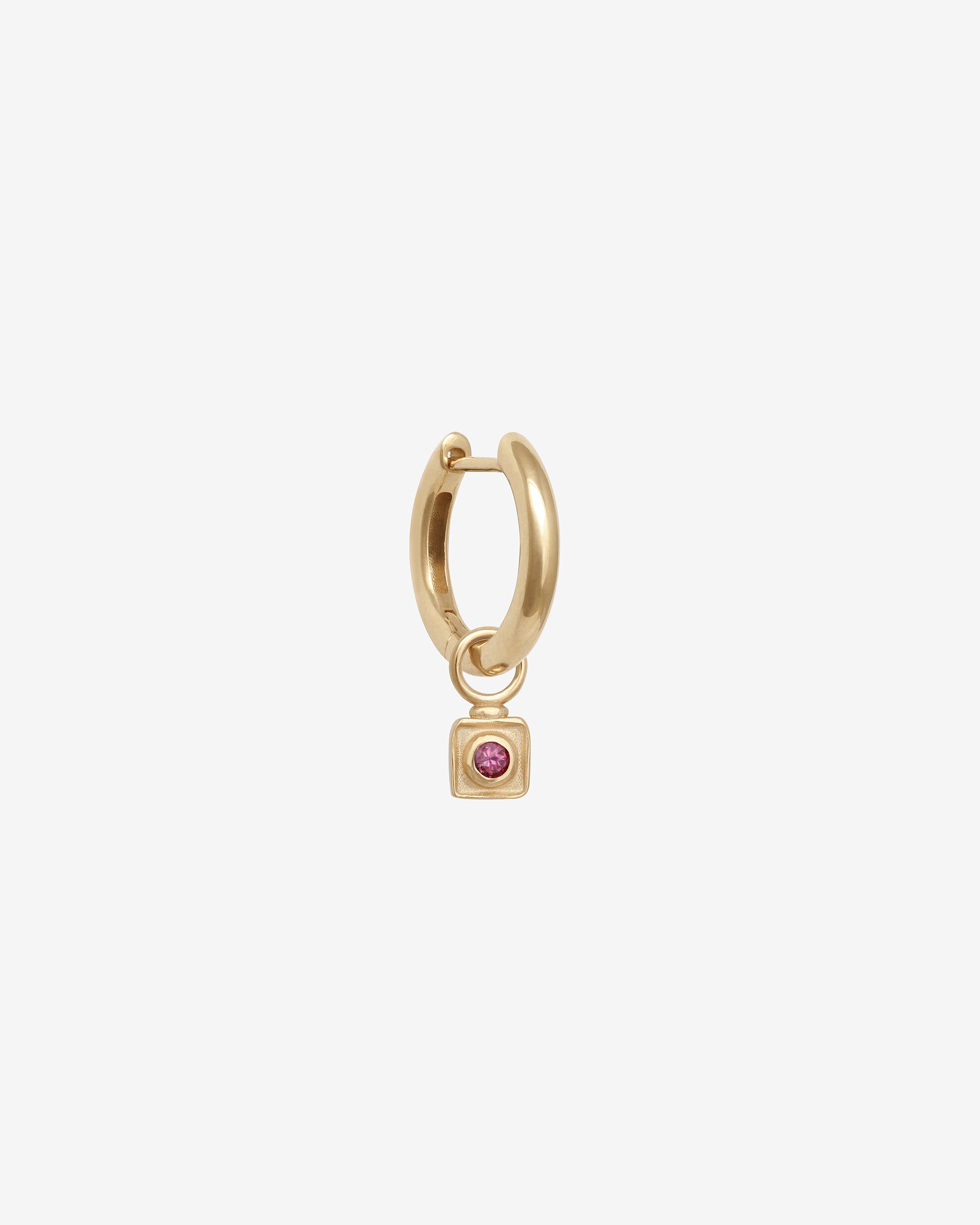 Florence Birthstone Ear Charm Solid Gold - Image 5
