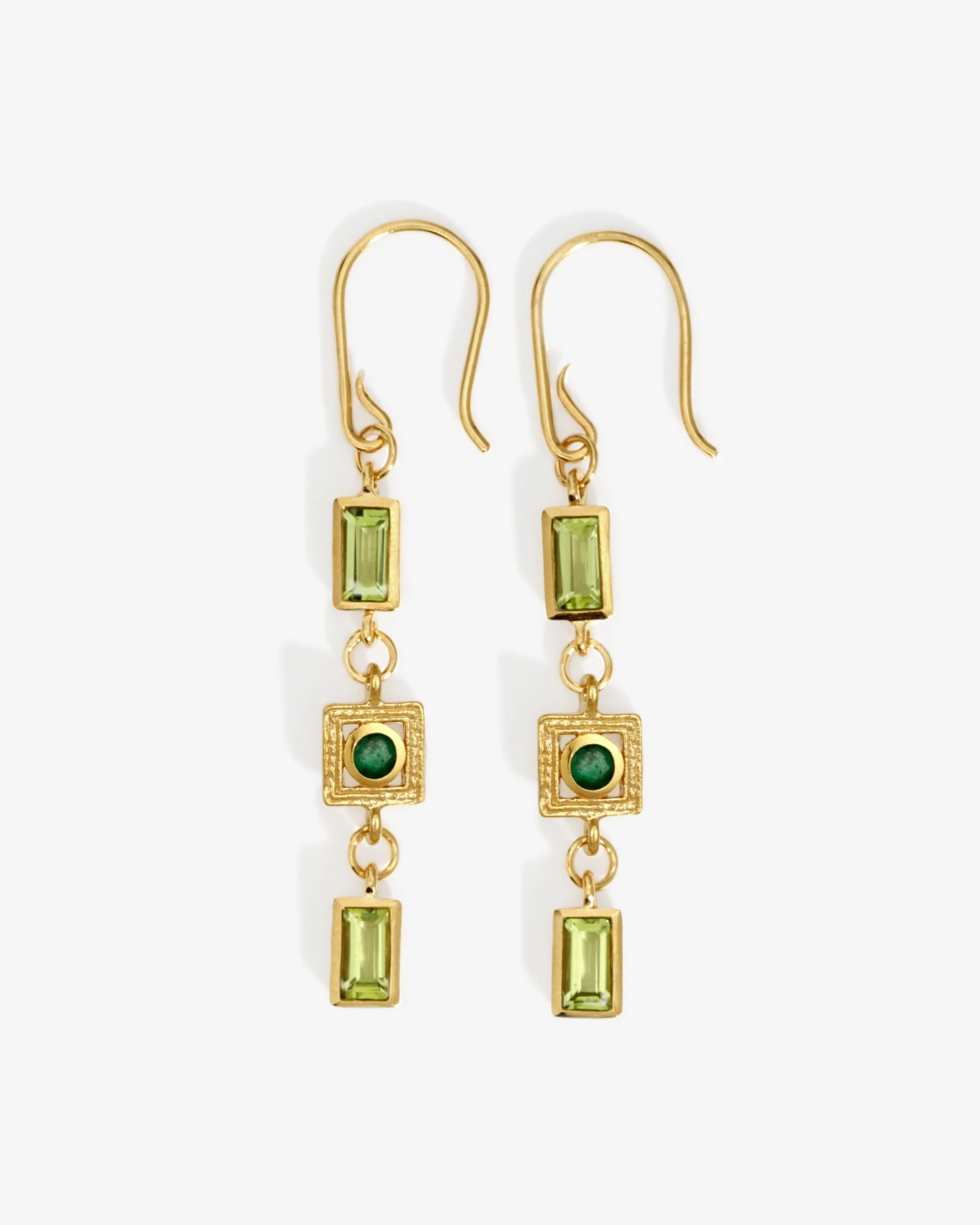 Florence Earrings Gold Vermeil - Image 3