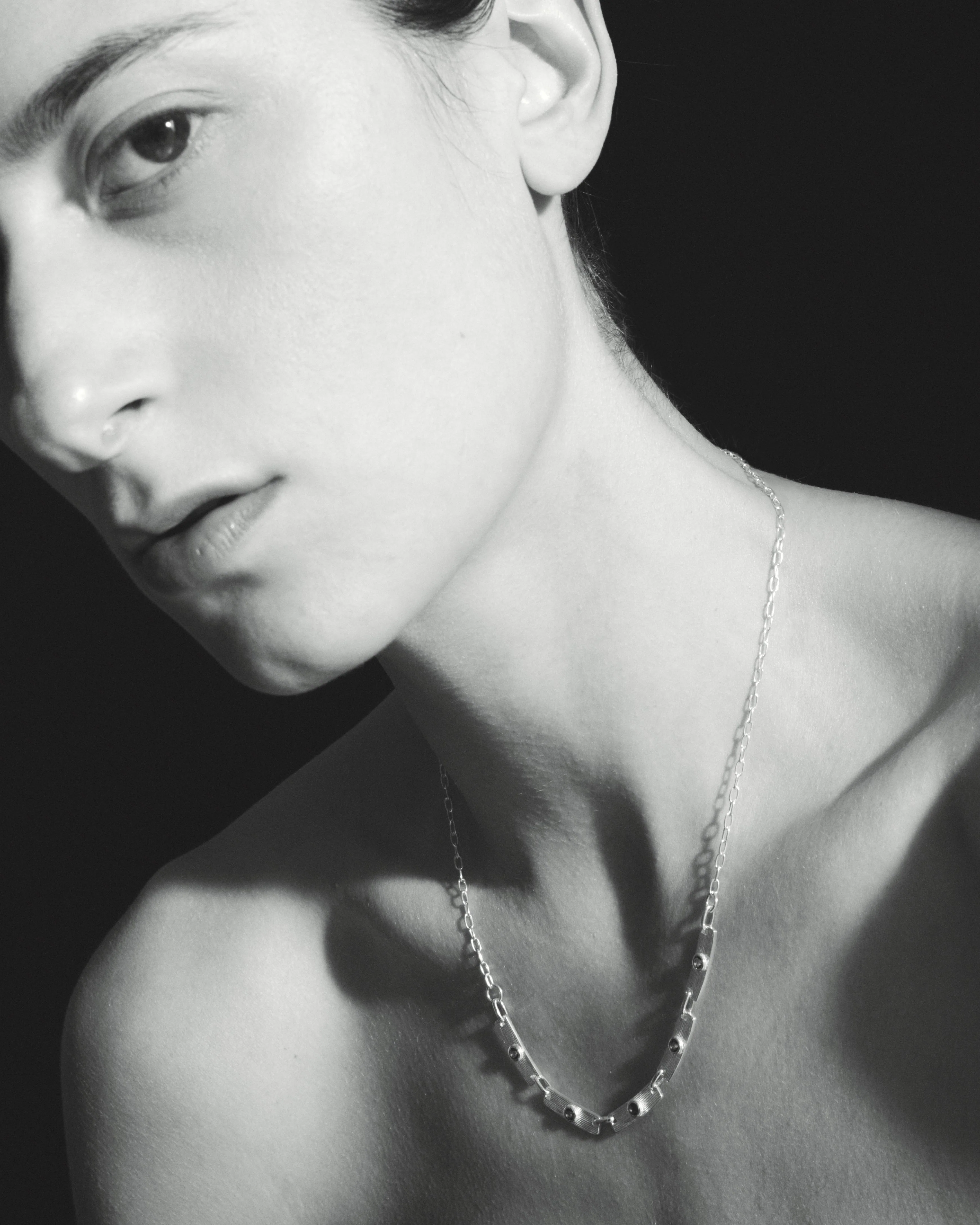 Flow Necklace Silver - Image 2