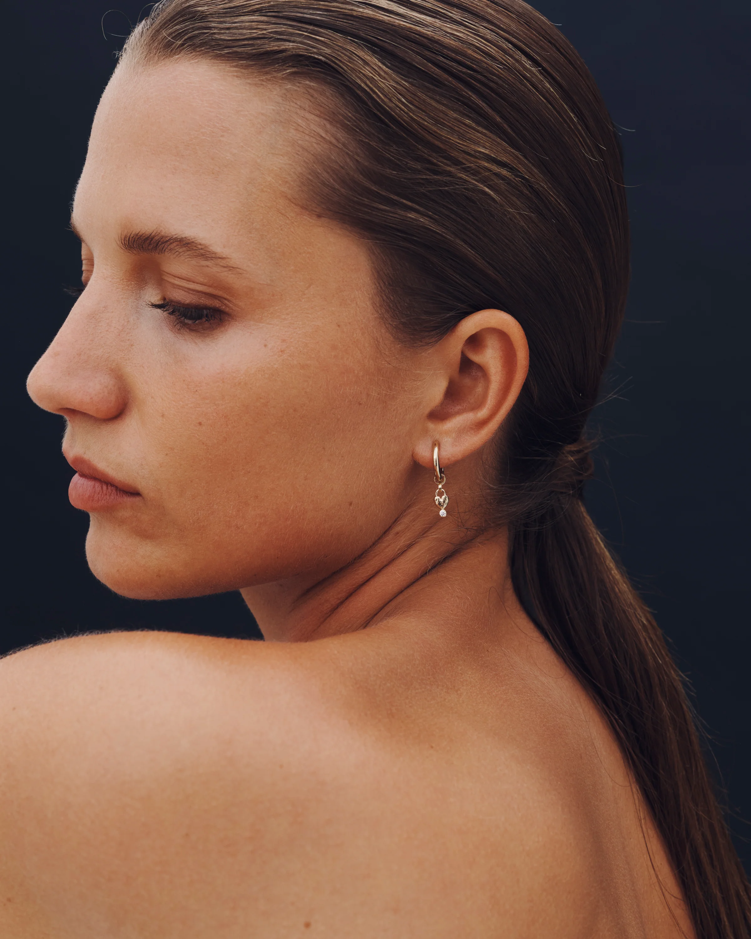 Freya Ear Charm Diamond Solid Gold - Image 5