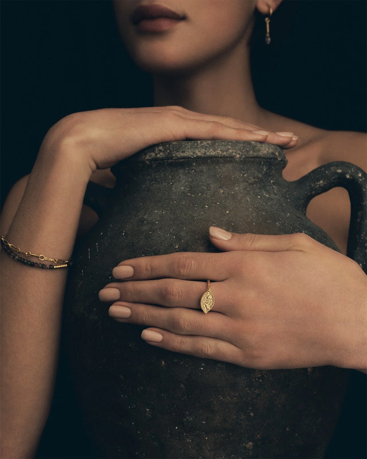 Gaia Ring Gold Vermeil - Image 4